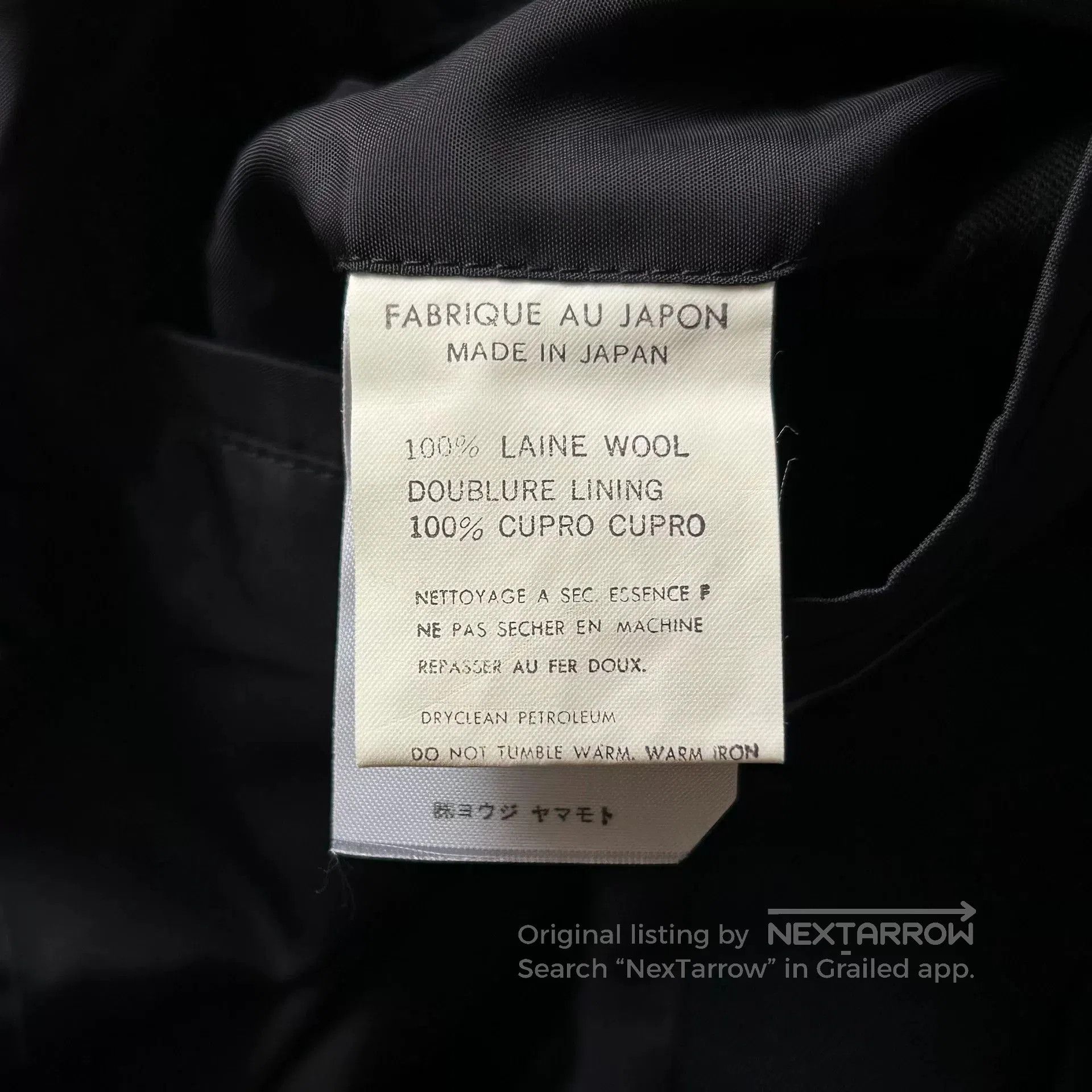 Yohji Yamamoto Yohji Yamamoto 1991 Spring Summer Collection Blazer. Size US M / EU 48-50 / 2 - 8 Thumbnail