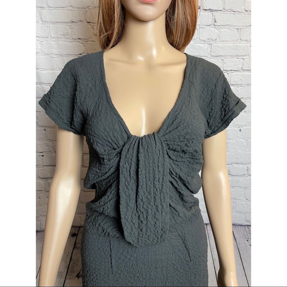 Isabel Marant Isabel Marant Viscose Wool Blend Grey DRESS Size S Size S / US 4 / IT 40 - 8 Thumbnail
