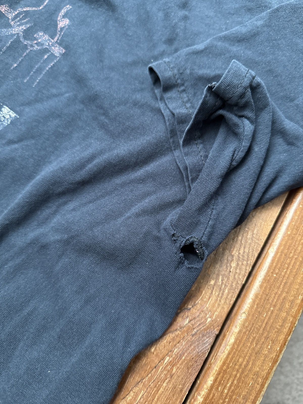 Vintage Vintage 90s Y2K Little Italy Godfather Black Parody T-Shirt Size US L / EU 52-54 / 3 - 3 Thumbnail