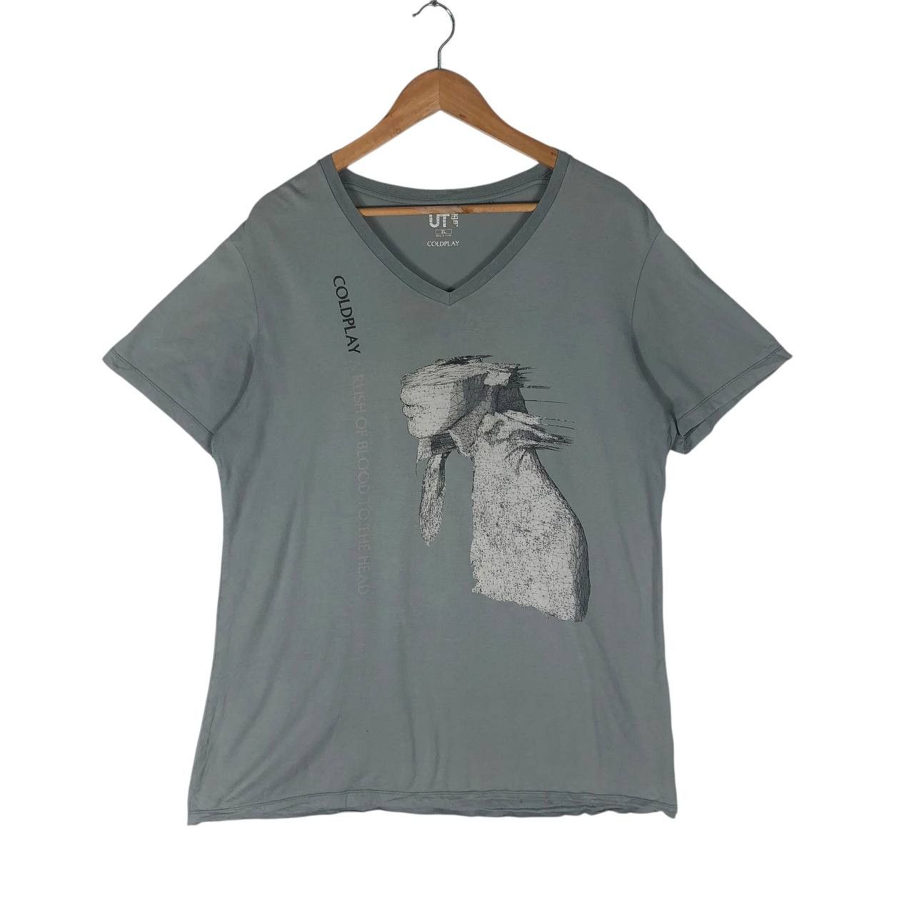 Band Tees Uniqlo Coldplay A Rush Of Blood To The Head T-shirt Size US XL / EU 56 / 4 - 1 Thumbnail