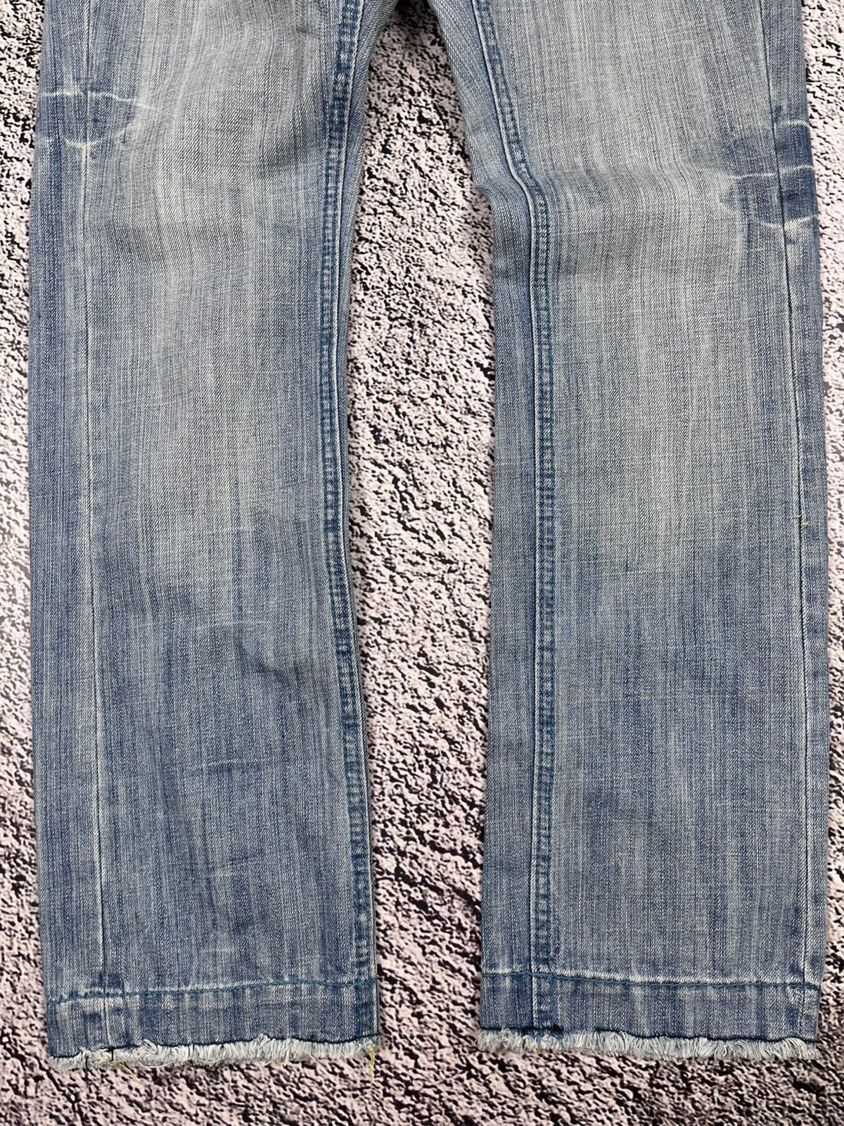 Miss Sixty Vintage Miss Sixty Floral Embroidered Low-Rise Jeans Size 31" - 2 Thumbnail