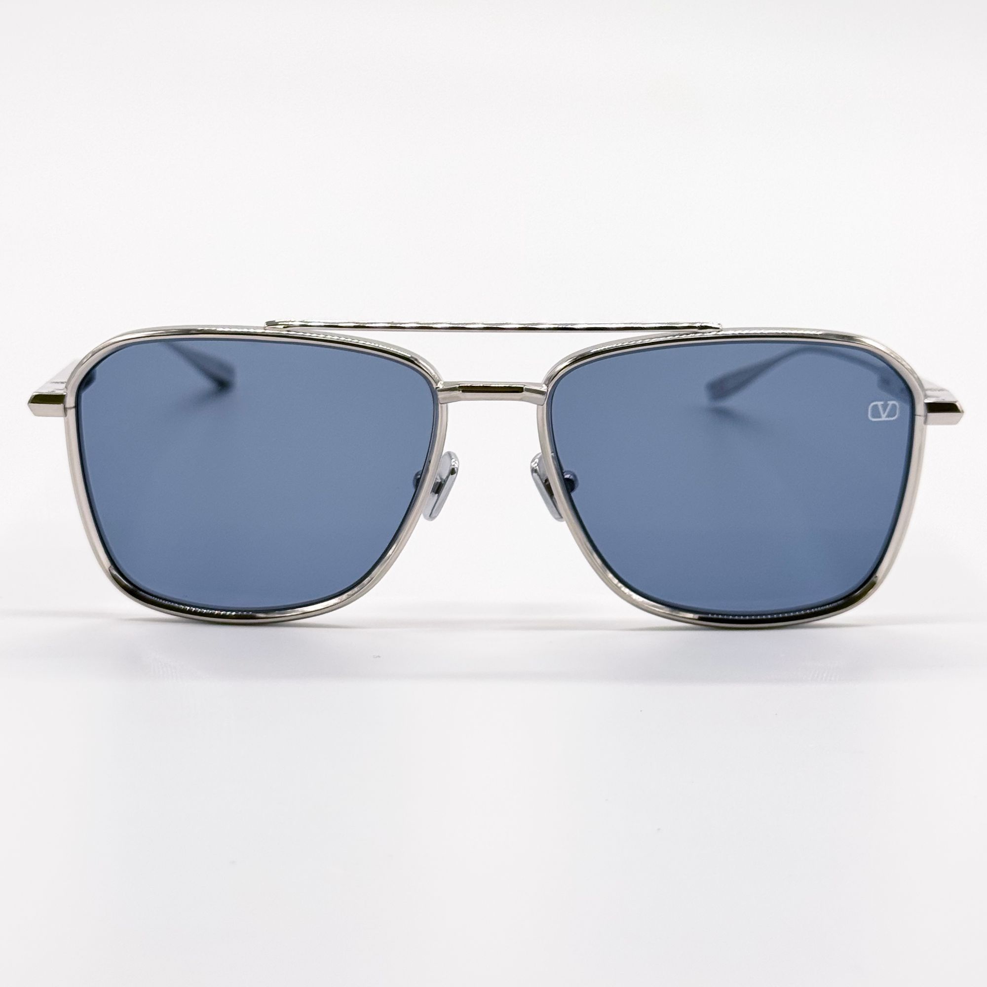 Valentino NEW VALENTINO SUNGLASSES VLS-168B LIMITED EDITION SILVER Size ONE SIZE - 4 Thumbnail