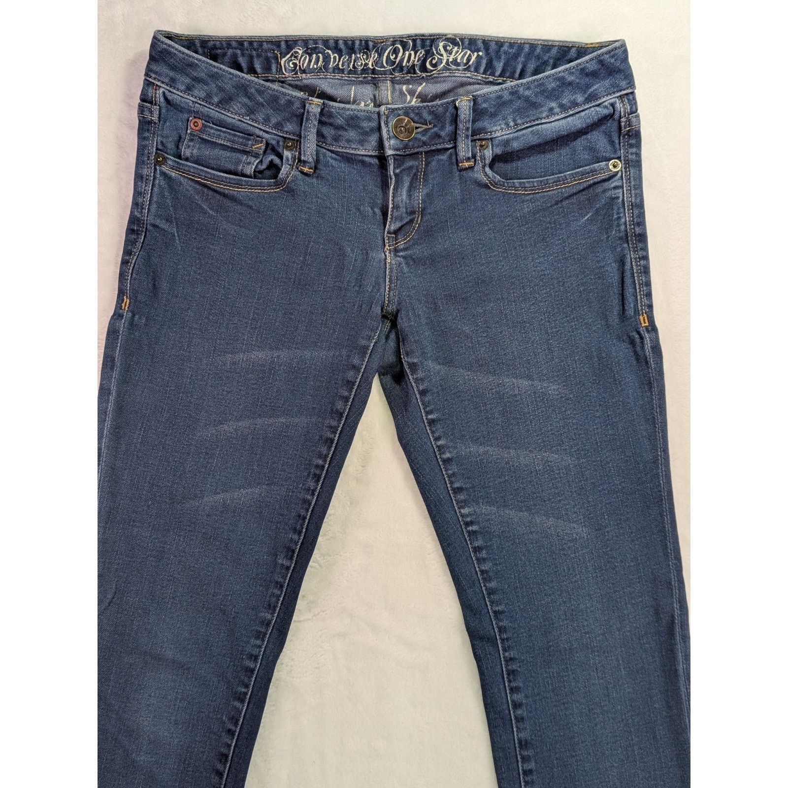Converse Y2K 2009 Converse Sheridan Low Rise Skinny Jeans 6 Size 28" / US 6 / IT 42 - 2 Thumbnail