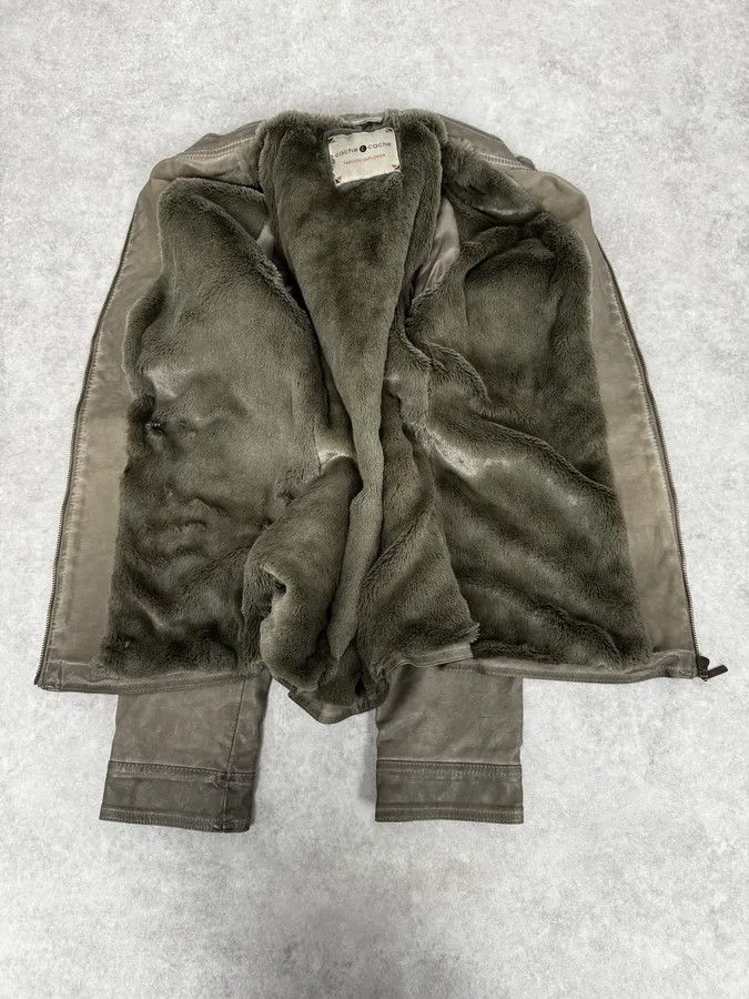 Vintage 2000s Archive Khaki Napoleon Officier Military Jacket Size M / US 6-8 / IT 42-44 - 7 Thumbnail