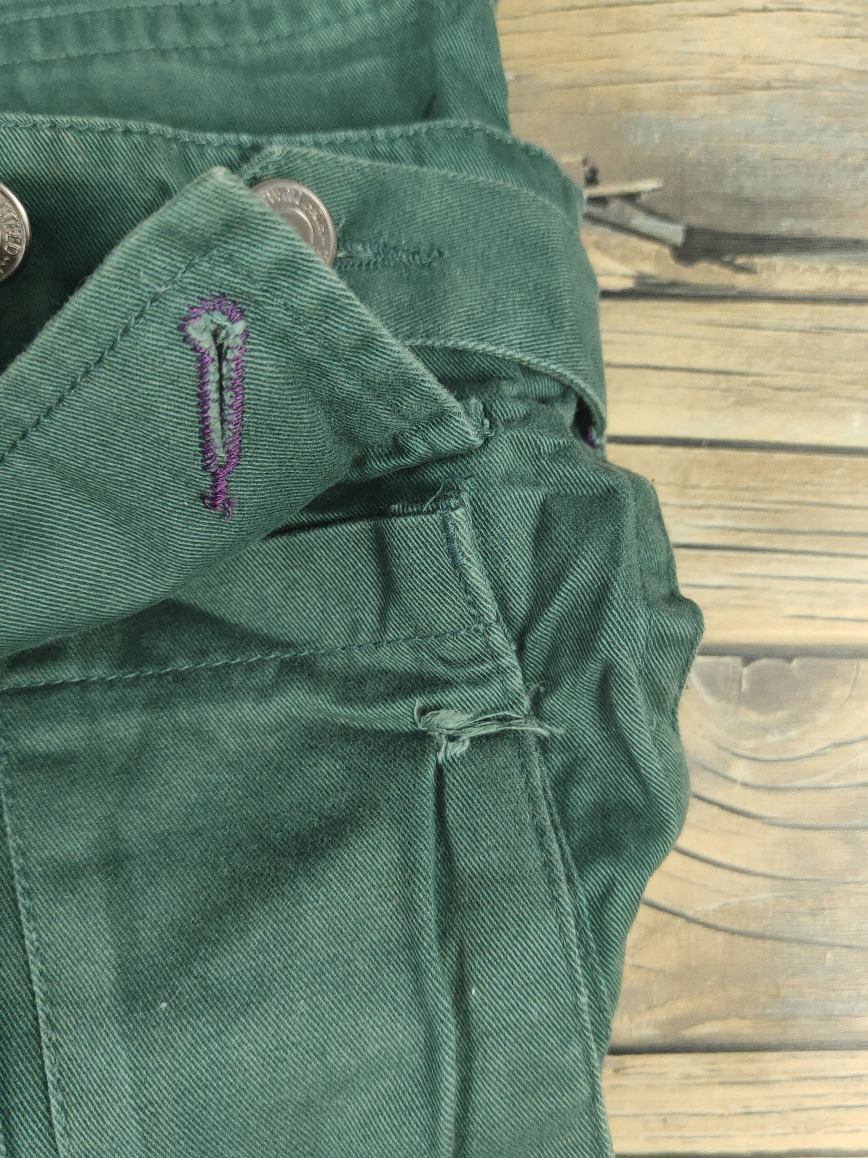 Japanese Brand DL Euphuistic Green Multipocket Casual Pants #1538 Size US 30 / EU 46 - 10 Thumbnail