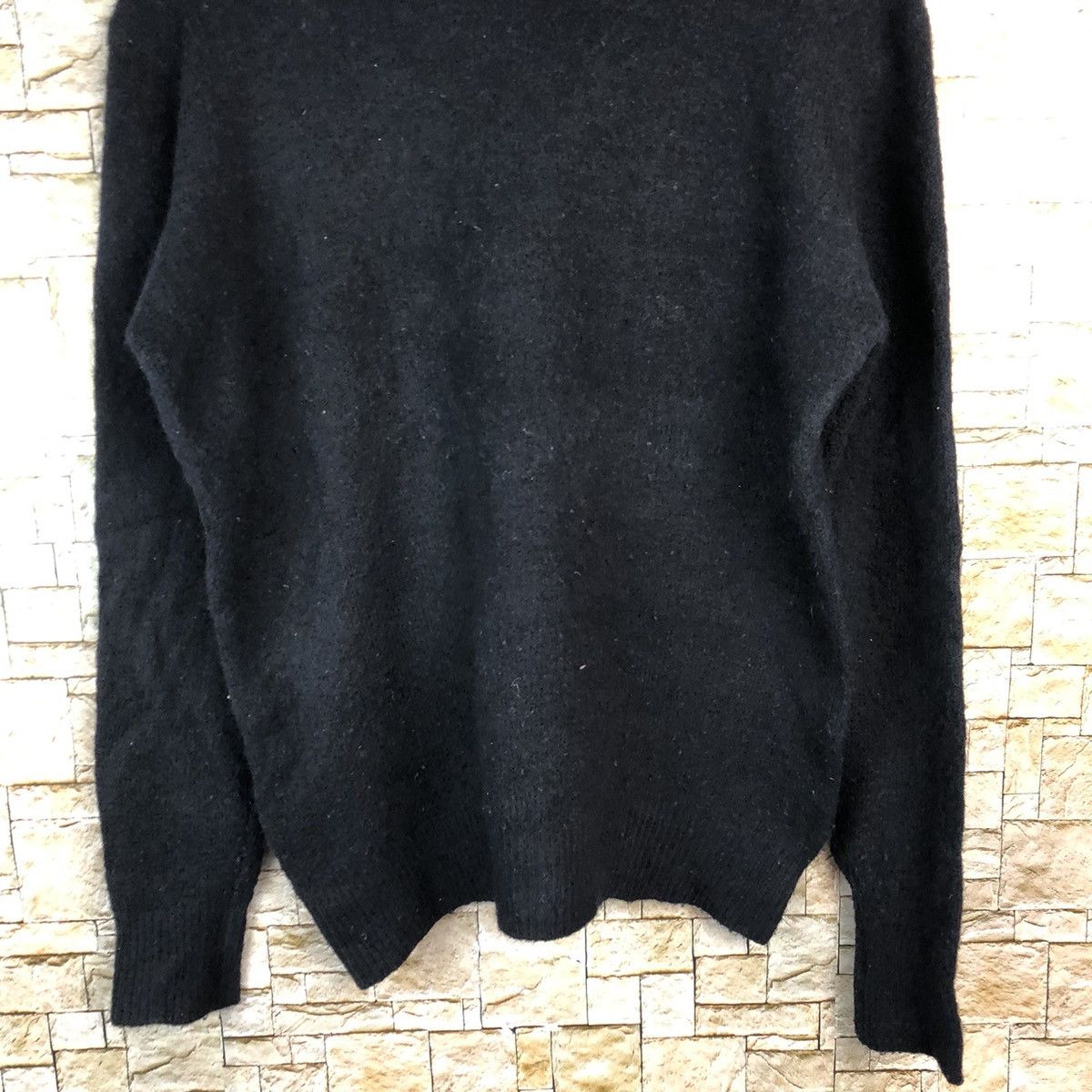 Vintage Italy Yarn plain Knitwear sweatshirt #A1115 Size M / US 6-8 / IT 42-44 - 6 Thumbnail