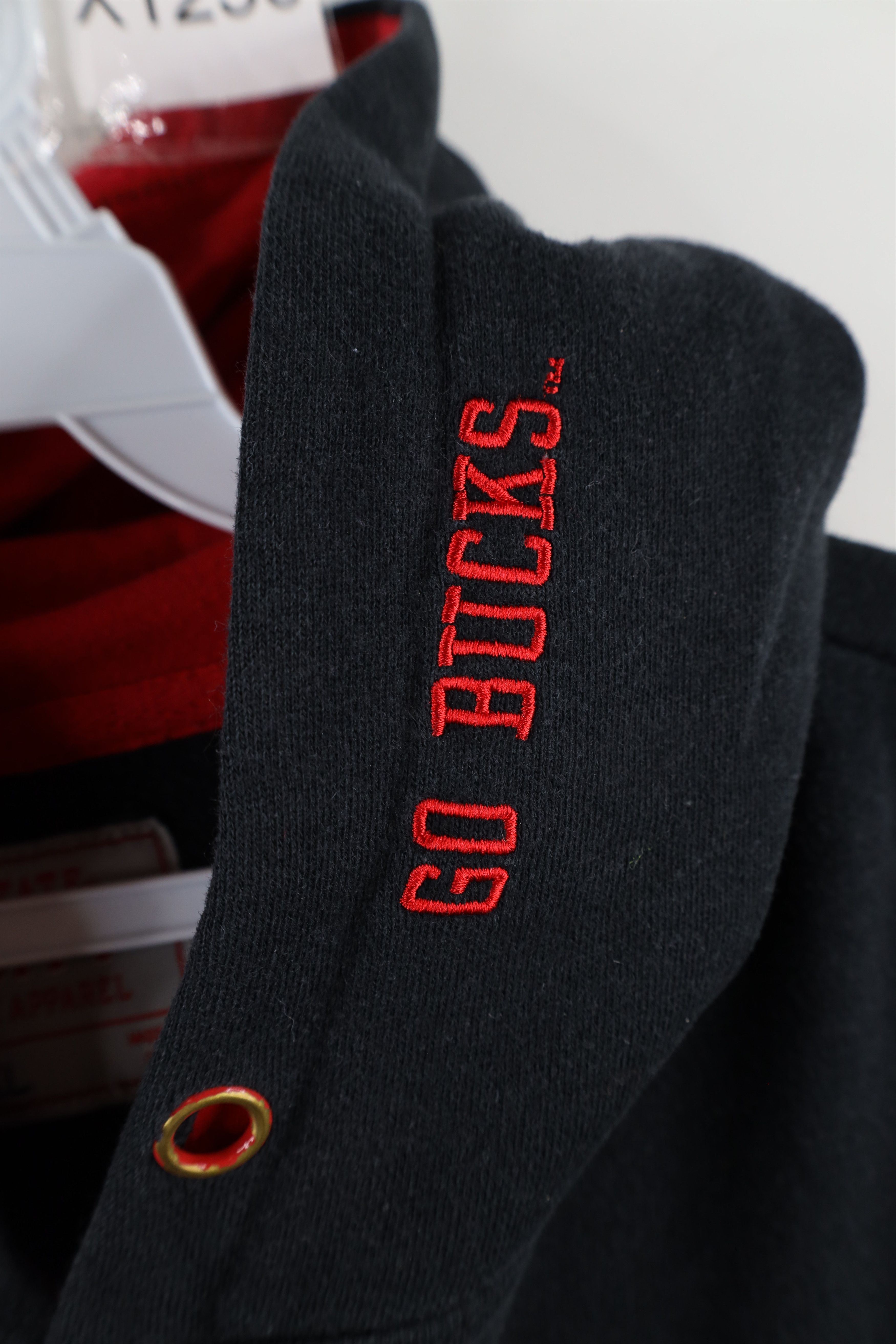 Vintage Vintage Out Ohio State University Hoodie Sweatshirt Black Size US XL / EU 56 / 4 - 9 Thumbnail