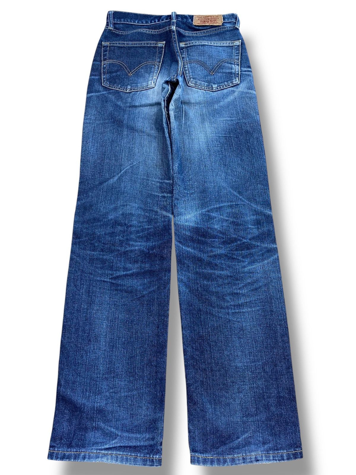 Levi's Levi’s Acid Blue Wash Whiskers Style Ripped Jeans Size US 28 / EU 44 - 3 Thumbnail