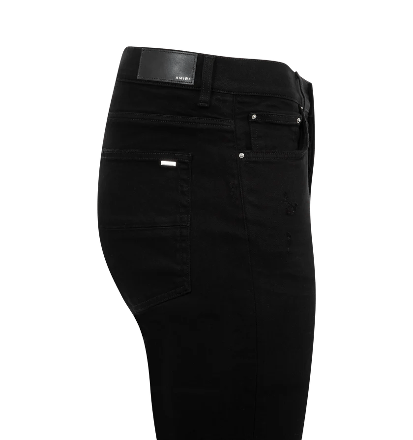 Amiri o1h1sh11225 Stack Jeans in Black Size US 32 / EU 48 - 3 Thumbnail