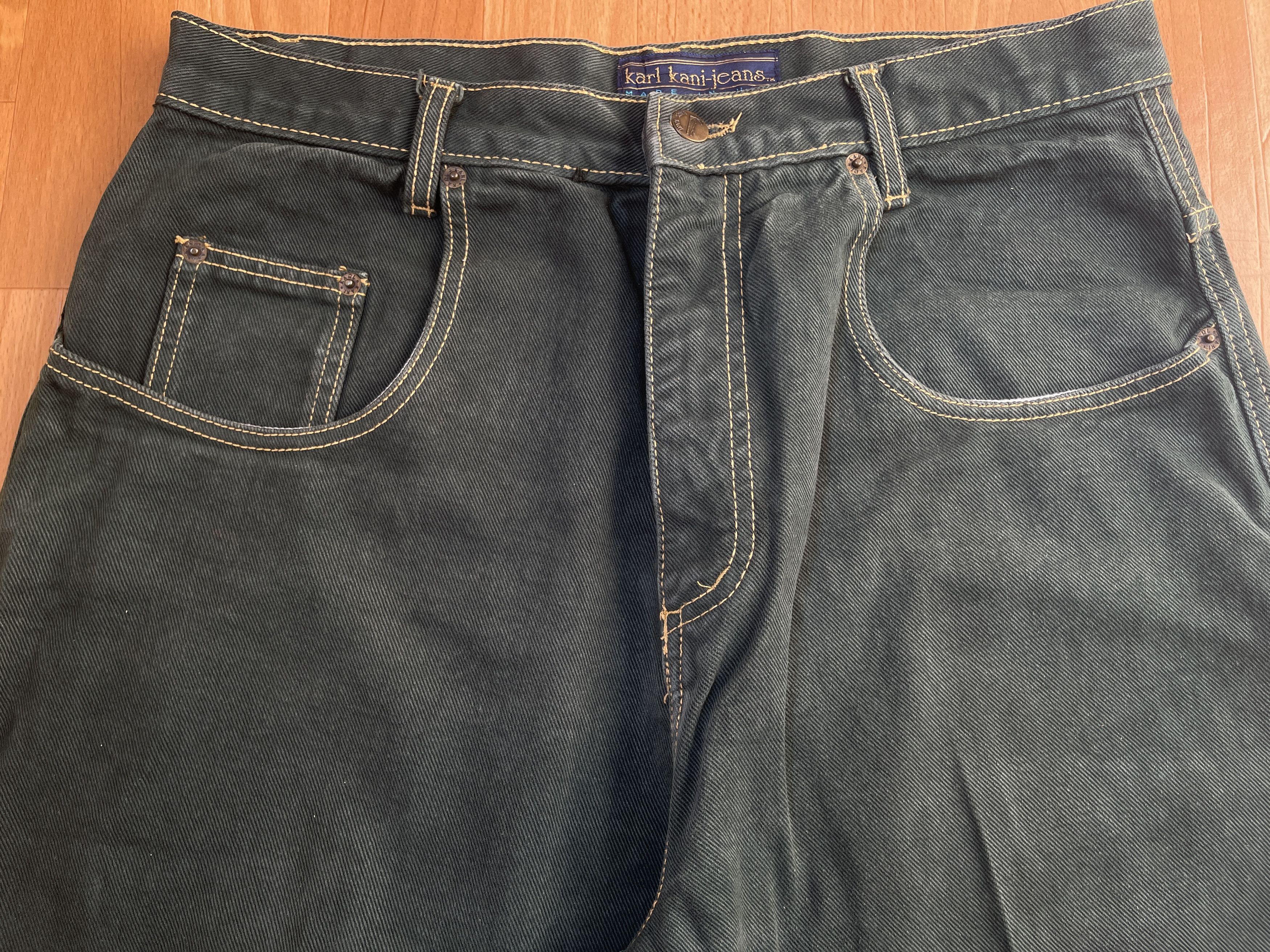 Karl Kani KARL KANI jeans, baggy, vintage Kani jeans, 90s hip hop W 32 Size US 32 / EU 48 - 13 Thumbnail