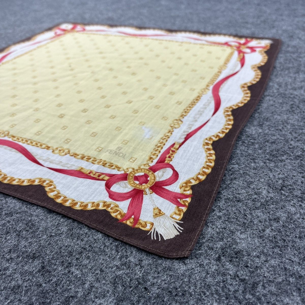Vintage Vintage Fendi Handkerchief / Bandana / Neckerchief B753 Size ONE SIZE - 7 Thumbnail
