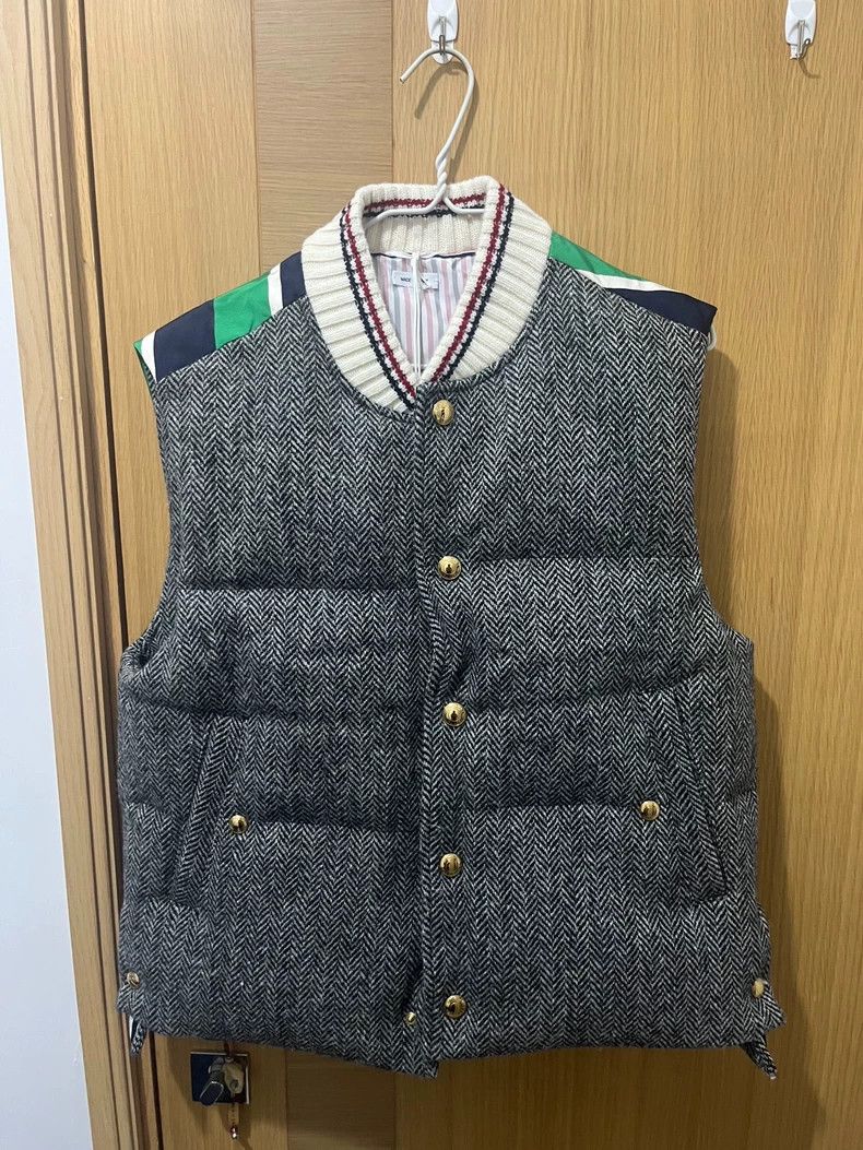 Thom Browne Thom Browne Wool vests Size US S / EU 44-46 / 1 - 1 Thumbnail