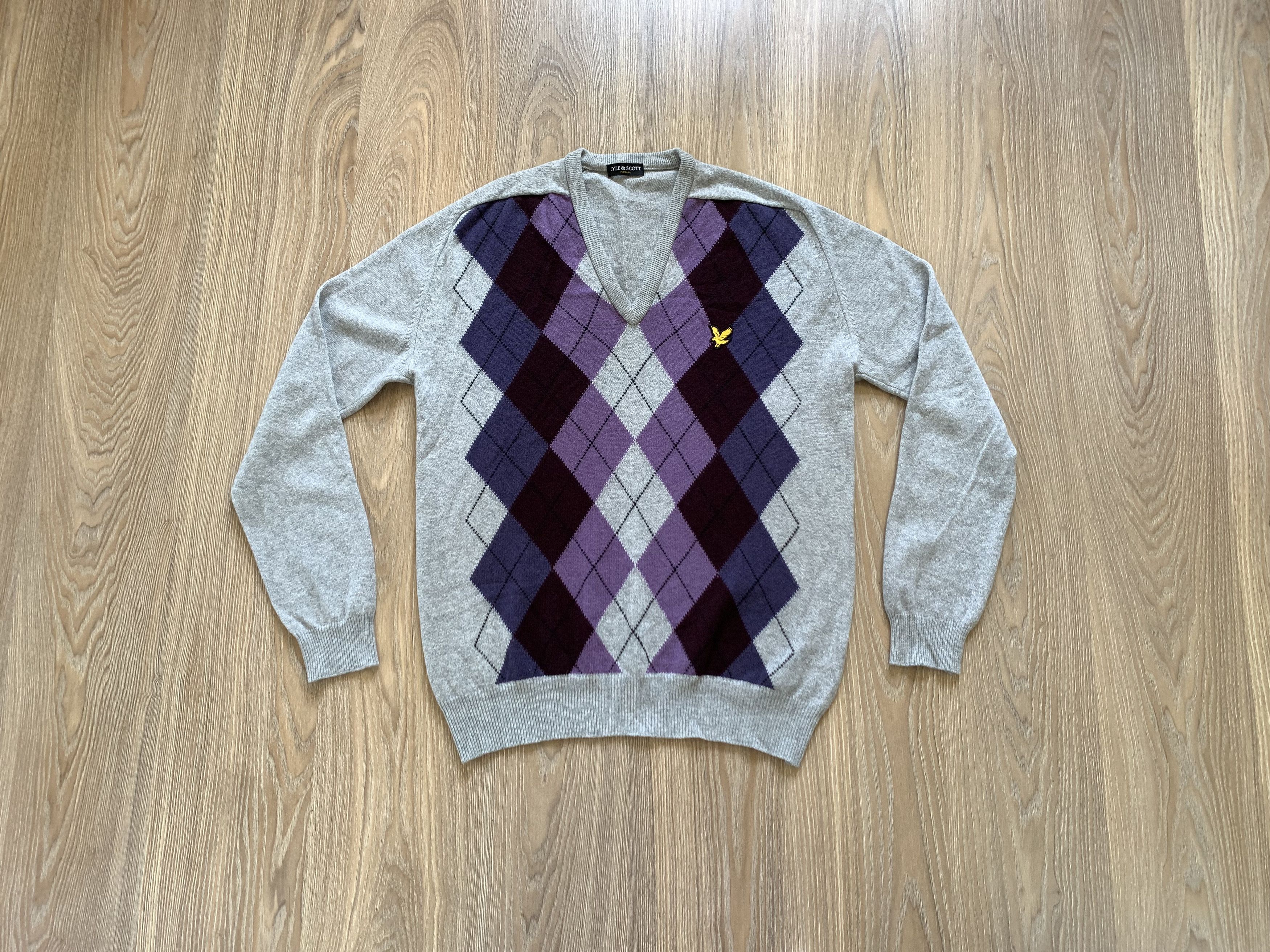 Lyle & Scott × Vintage Lyle & Scott Vintage Wool Sweater Size US XXL / EU 58 / 5 - 10 Thumbnail