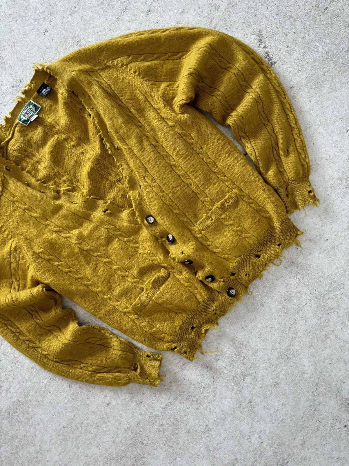 Vintage Vintage Cardigan Knit Wool from KKU Size US M / EU 48-50 / 2 - 4 Thumbnail