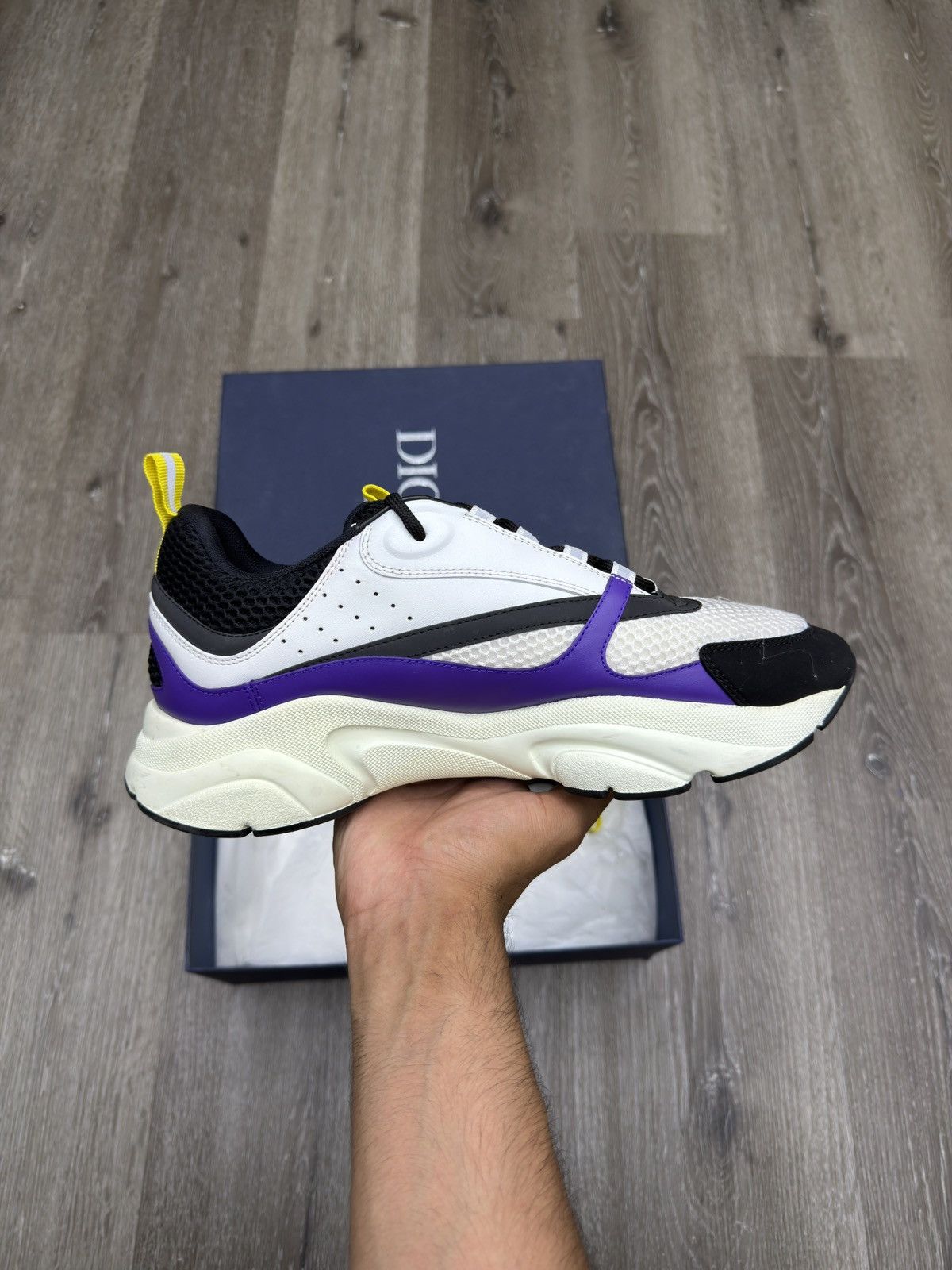 Dior Dior B22 Violet White Size US 11 / EU 44 - 4 Thumbnail