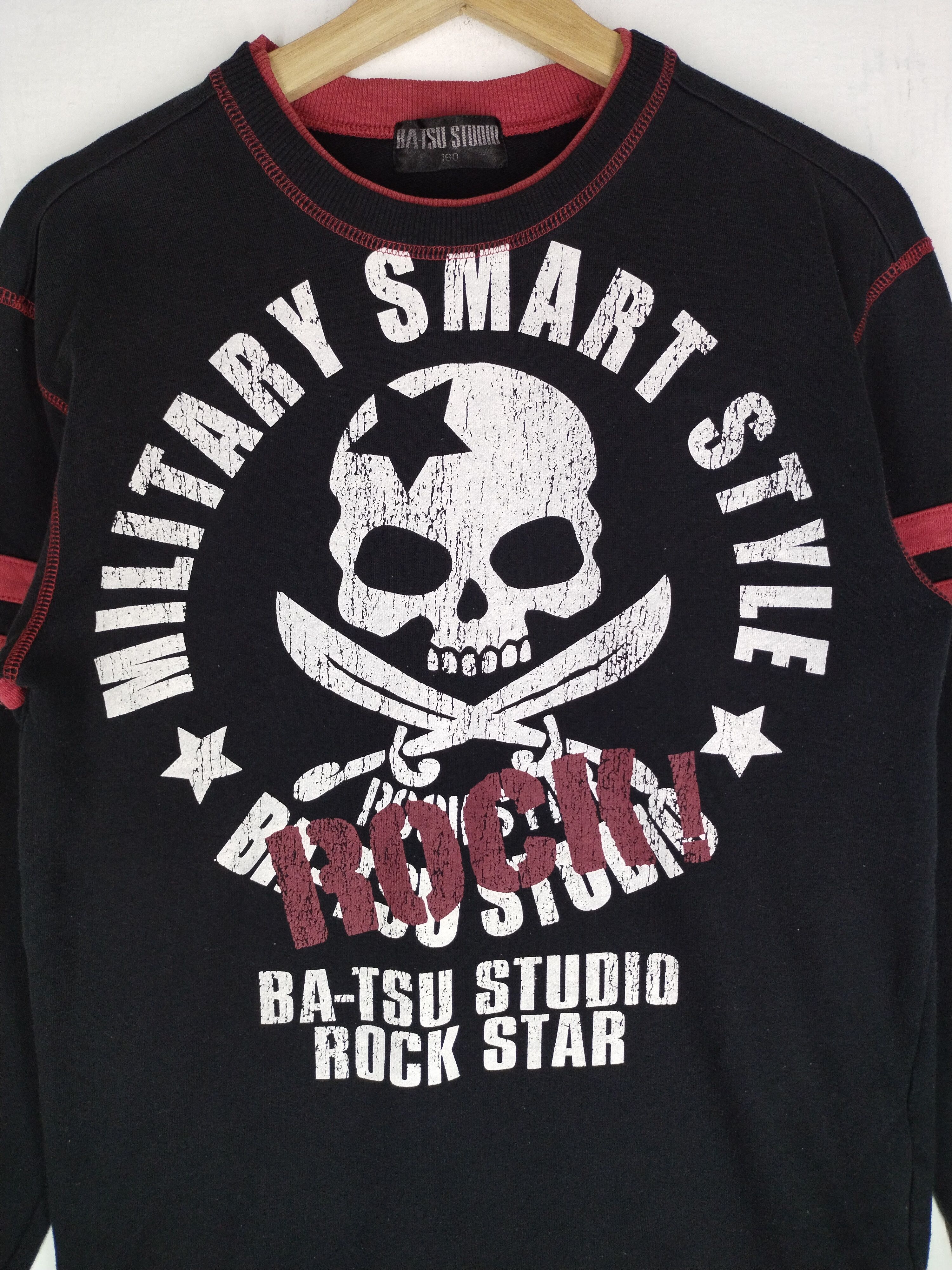 Japanese Brand Vtg Ba-Tsu Studio Rock Star Japanese Brand Sweatshirt Size US M / EU 48-50 / 2 - 3 Thumbnail