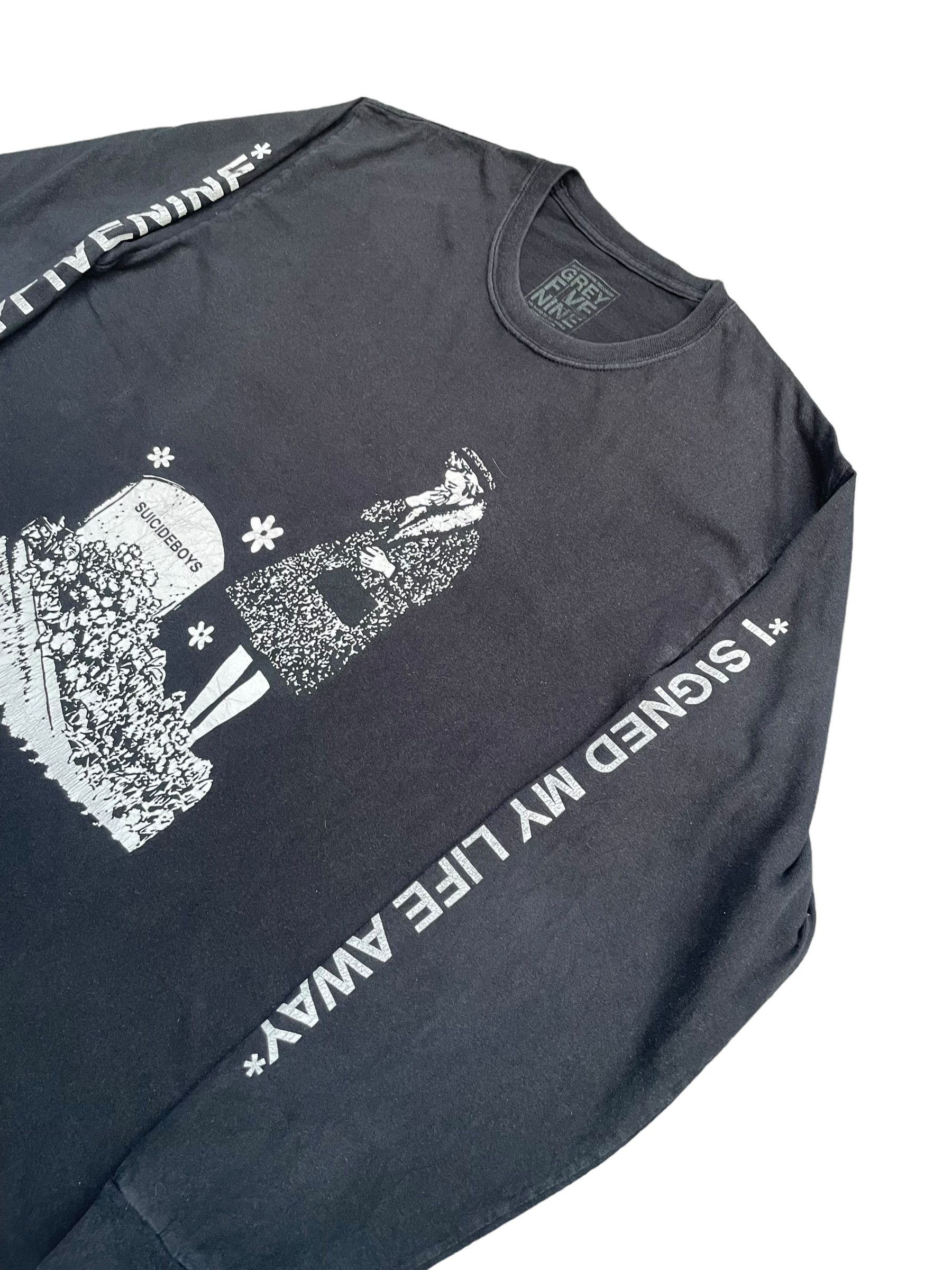 Band Tees Grey Five Nine Records Tshirt Size US L / EU 52-54 / 3 - 2 Thumbnail