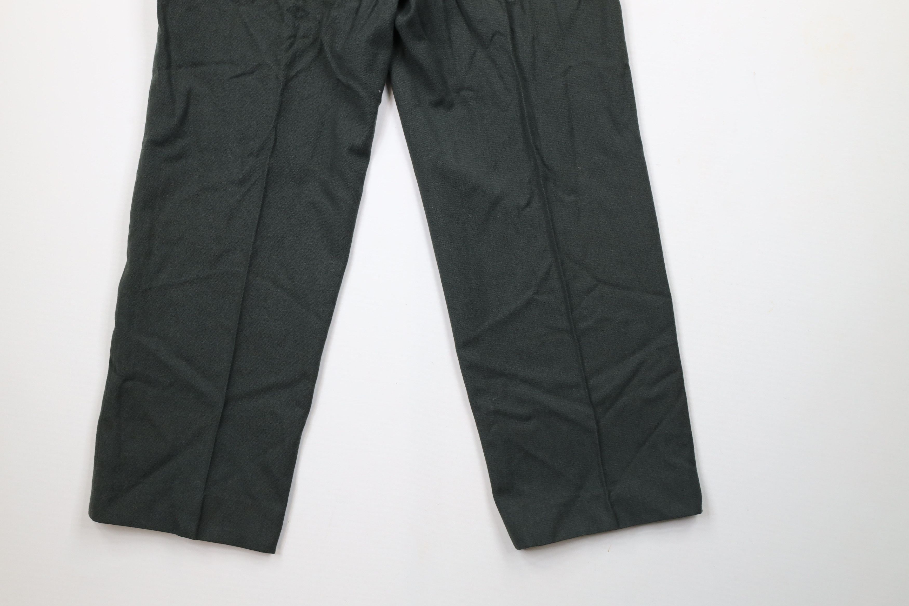 Vintage Vintage 50s Korean War Army Green 44 Trousers Pants USA Size US 30 / EU 46 - 13 Thumbnail