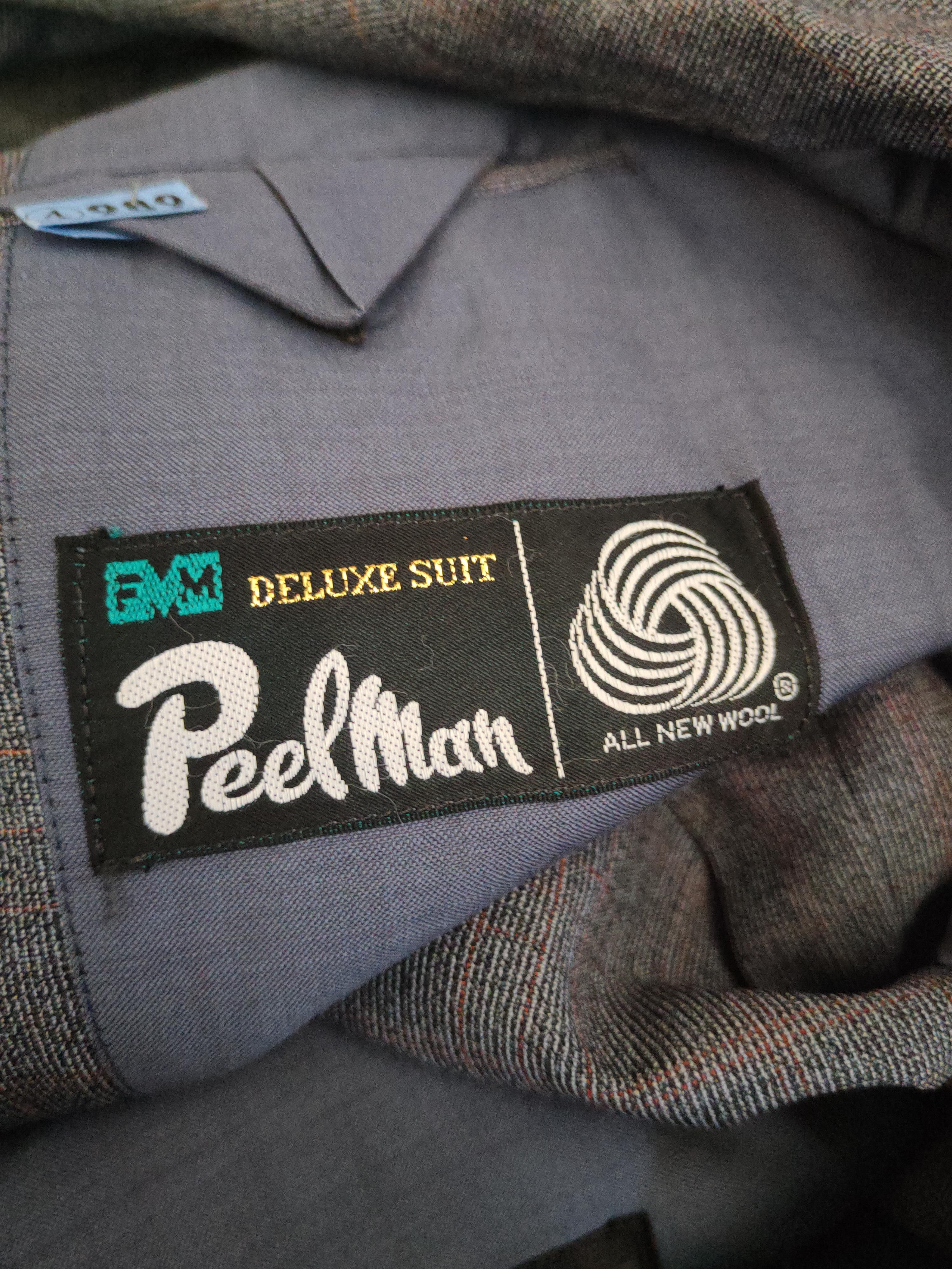 Vintage Vintage 🔥 Peel Man Dark Gray Blazers Size US M / EU 48-50 / 2 - 14 Thumbnail