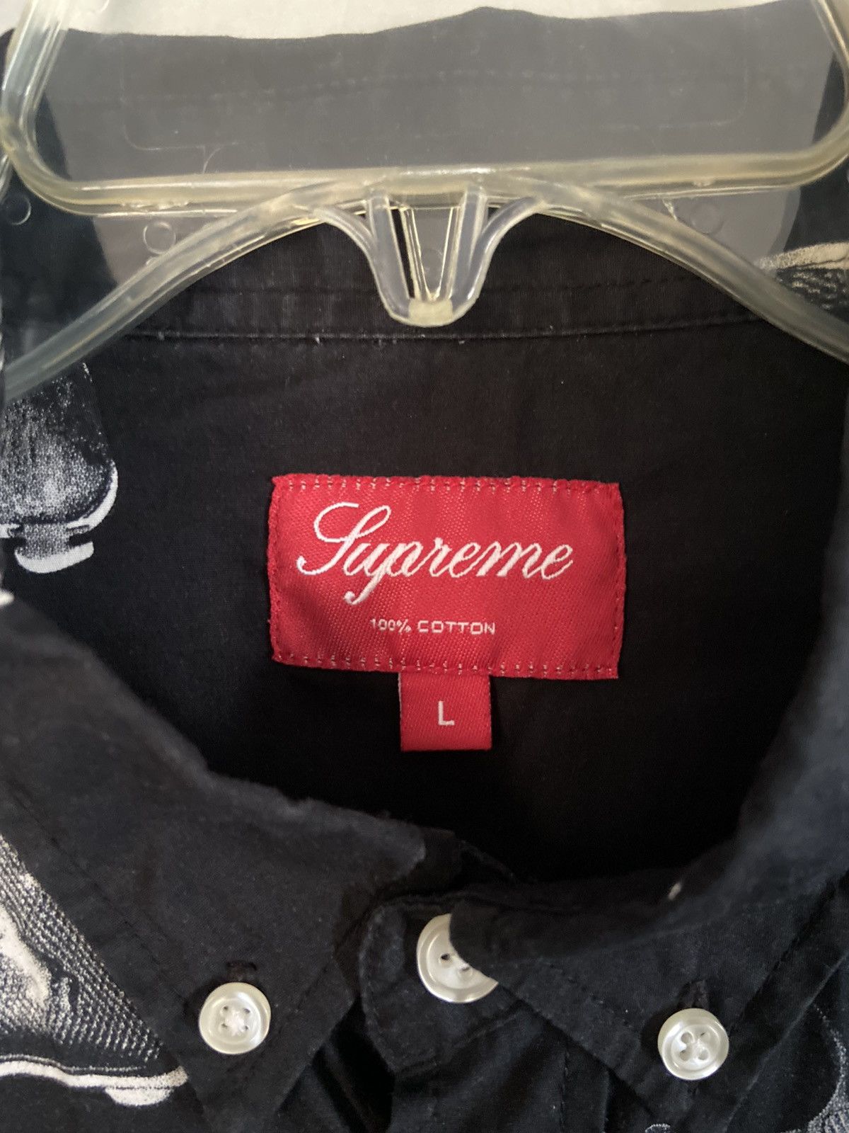 Supreme Supreme Guns Button Up Shirt SS13 Size US L / EU 52-54 / 3 - 3 Thumbnail