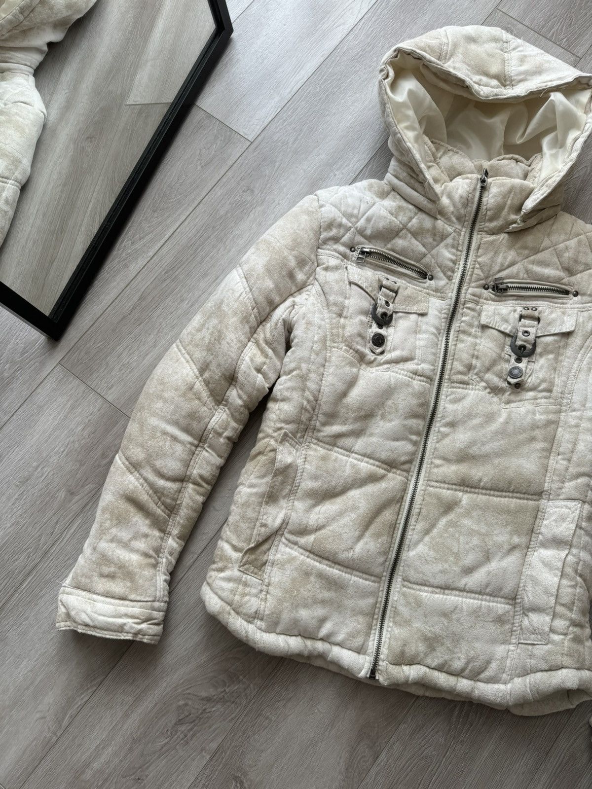 Hysteric Glamour ✨In The Attic Detachable Furr Hooded Puffer Down Jacket Punk Size M / US 6-8 / IT 42-44 - 2 Thumbnail