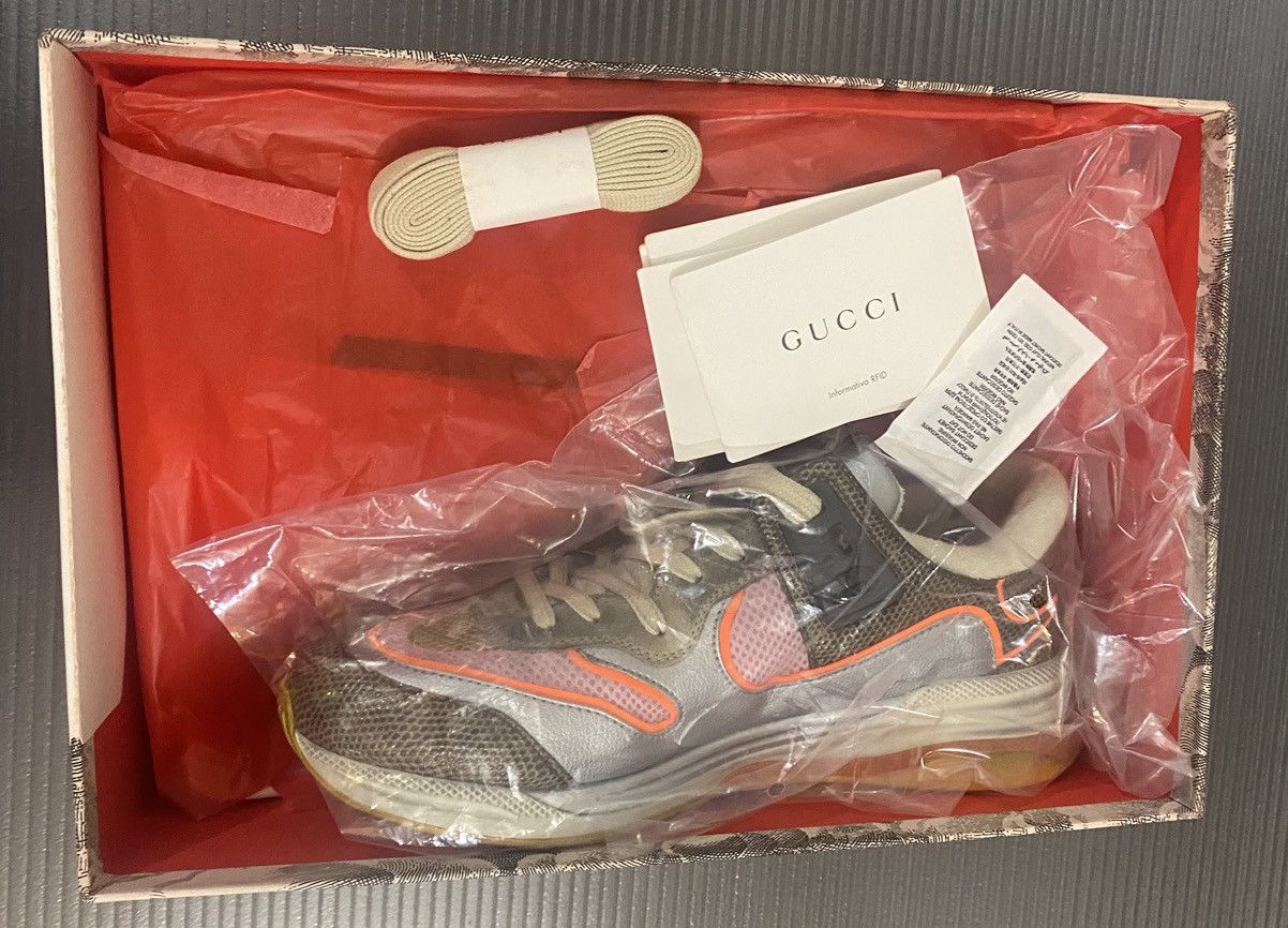 Gucci Gucci 🇮🇹 Lavaredo Fab Ultrapace sneakers 8uk NEW Size US 9 / EU 42 - 6 Thumbnail