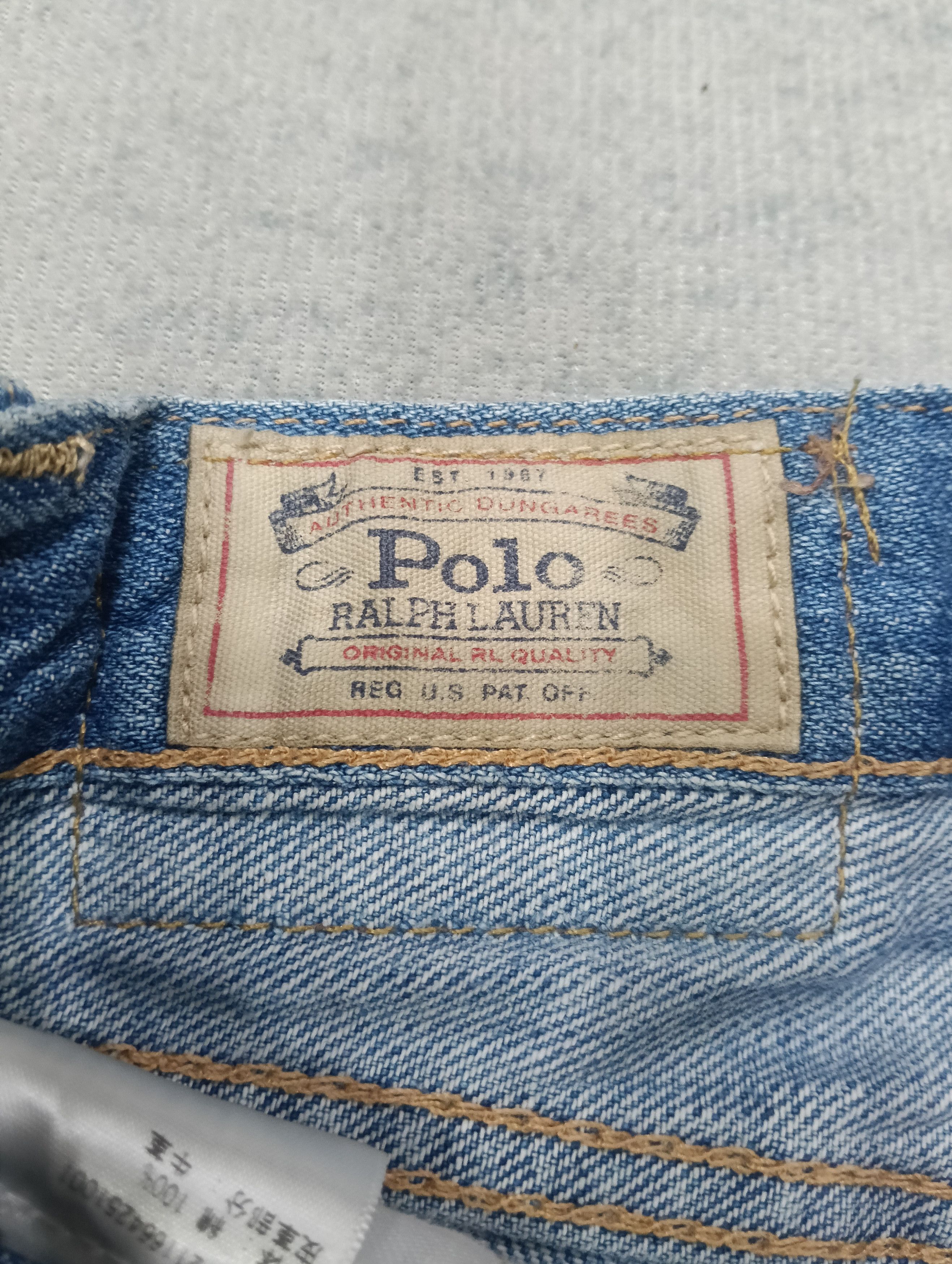Japanese Brand × Polo Ralph Lauren × RRL Ralph Lauren Ralph Lauren Short Jeans Size 32" / US 10 / IT 46 - 7 Thumbnail