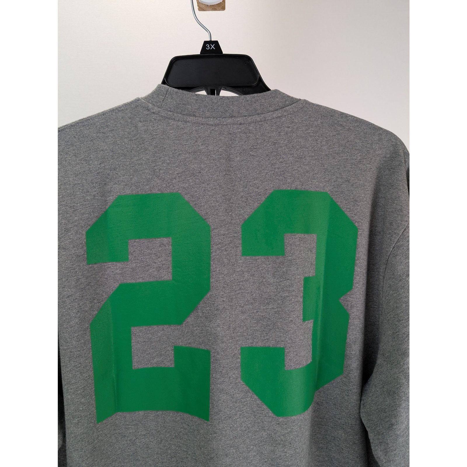 Off-White o1rshd1 23 Varsity Skate Long Sleeve Tee T-Shirt in Grey Size US XXL / EU 58 / 5 - 12 Thumbnail