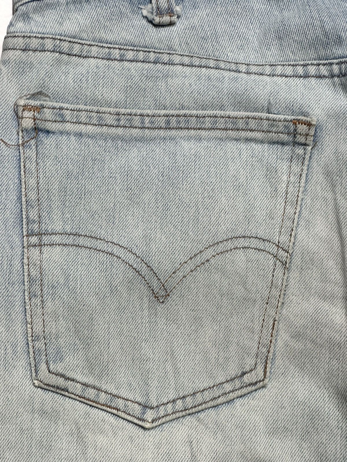 Levi's Vintage 70s Levi's 505 Straight-Leg Denim Jeans Light Wash Size US 33 - 7 Thumbnail