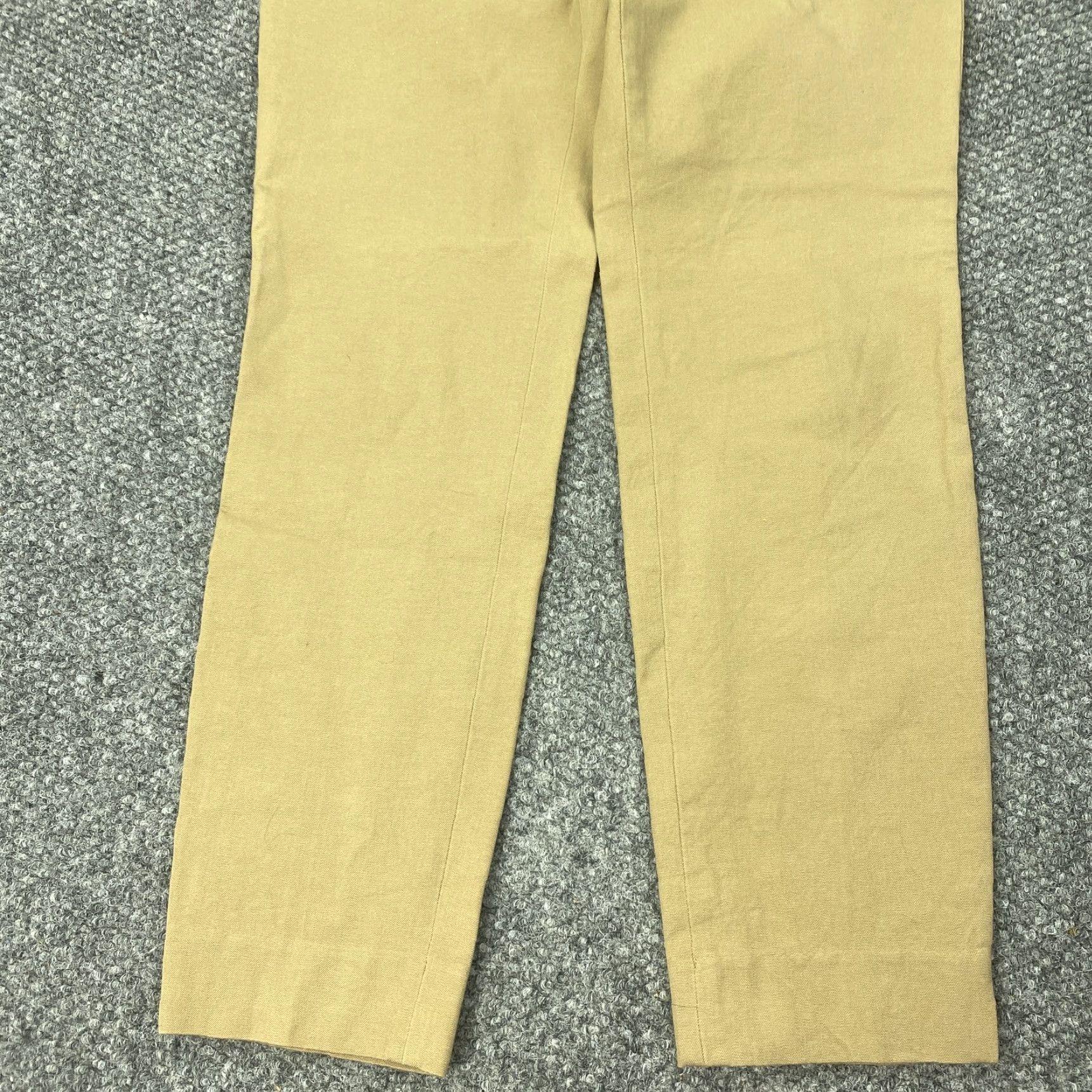 Banana Republic Banana Republic Pants Women 4 Slim Tapered Ankle Khaki Stretch Office Casual Size 27" / US 4 / IT 40 - 3 Thumbnail
