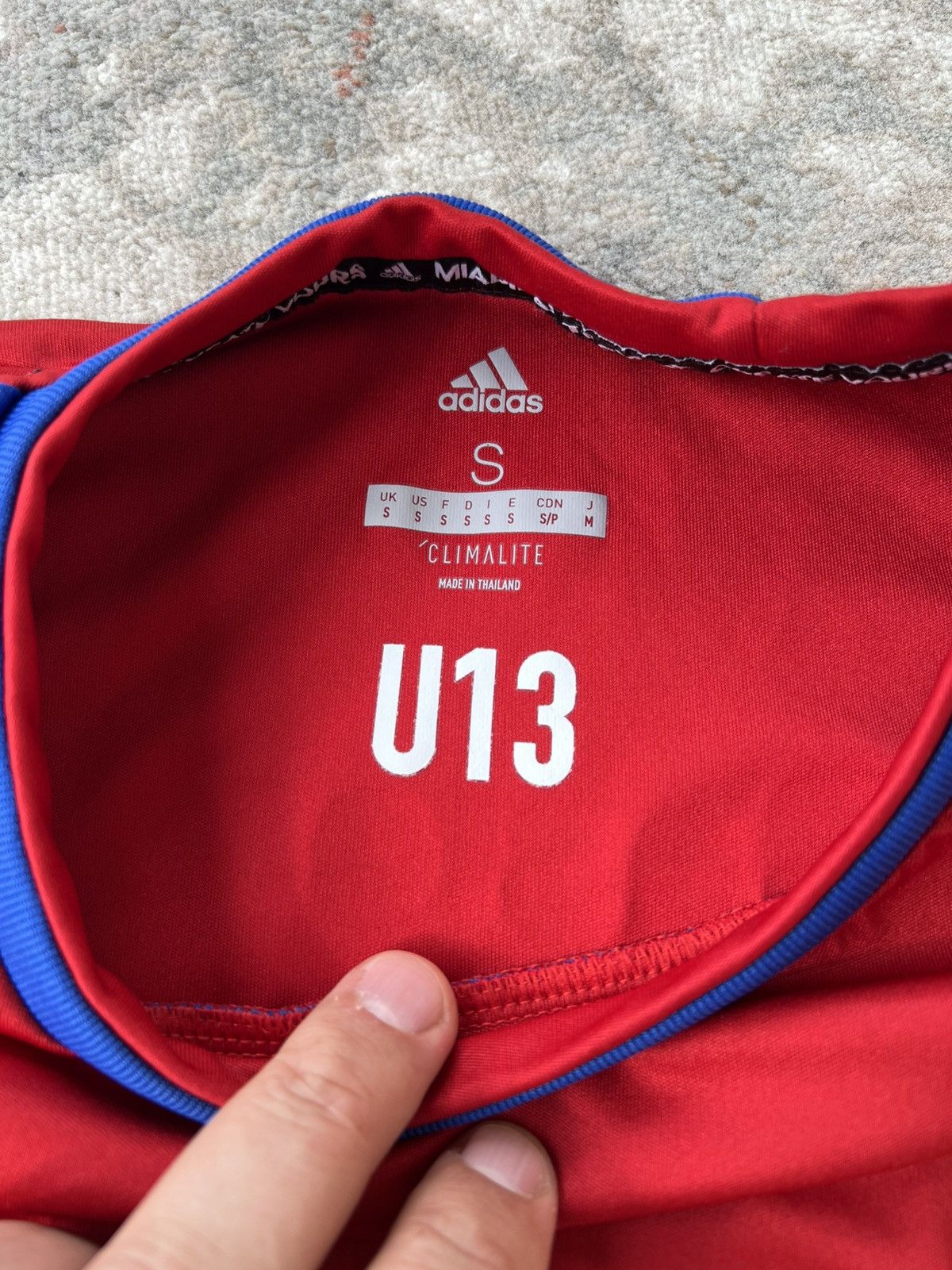 Adidas Adidas FC Basel Football Jersey Size US S / EU 44-46 / 1 - 3 Thumbnail