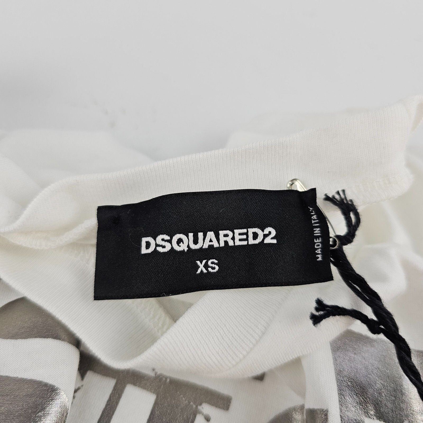 Dsquared2 DSQUARED2 White T-shirt Size XS New Size US XS / EU 42 / 0 - 8 Thumbnail