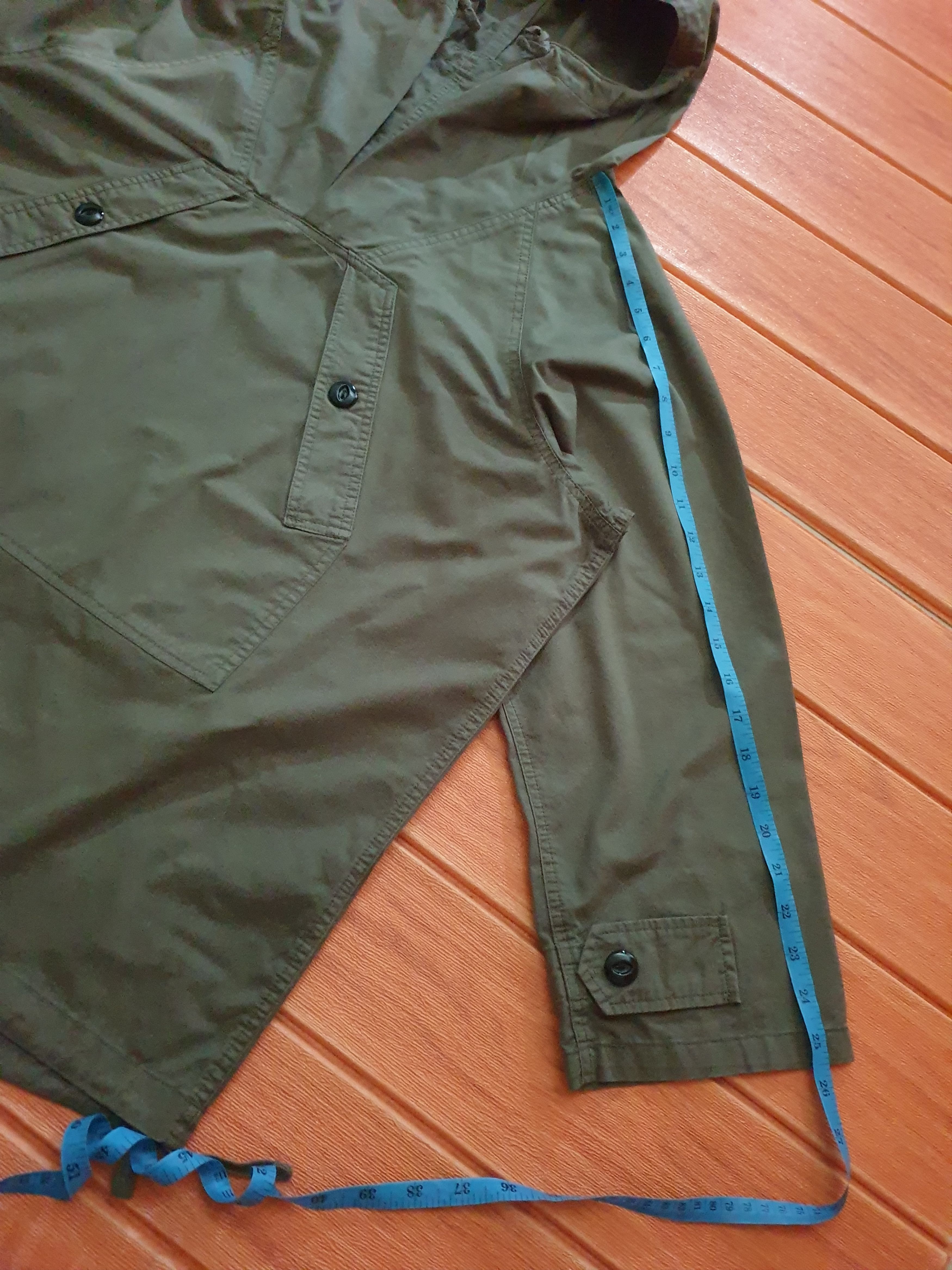 Japanese Brand 💥Cube sugar military green Hoodie Size US M / EU 48-50 / 2 - 7 Thumbnail