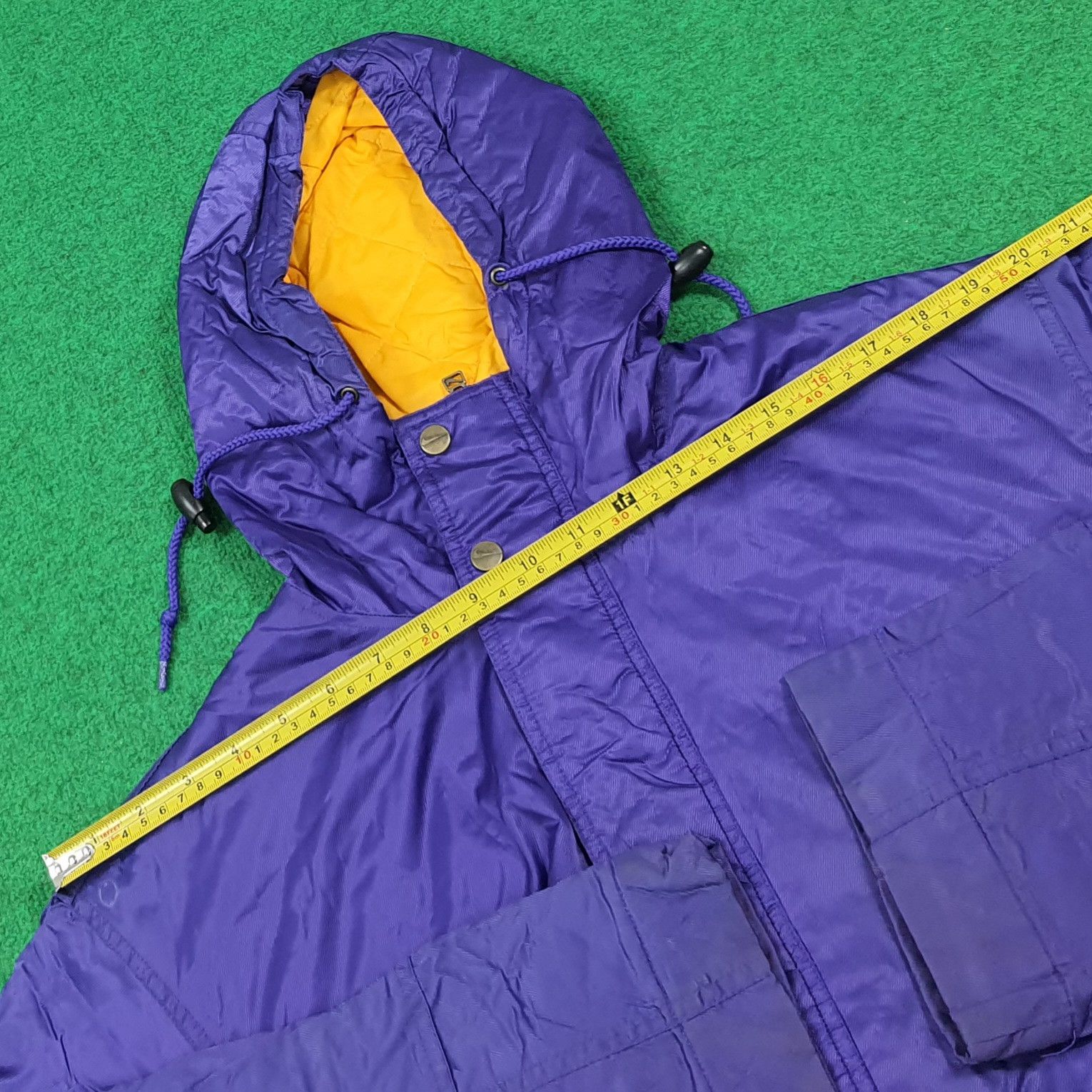 Nike Vintage 90s Nike Big Swoosh Parka Jacket Fot Kids C289N4 Size US XL / EU 56 / 4 - 13 Thumbnail
