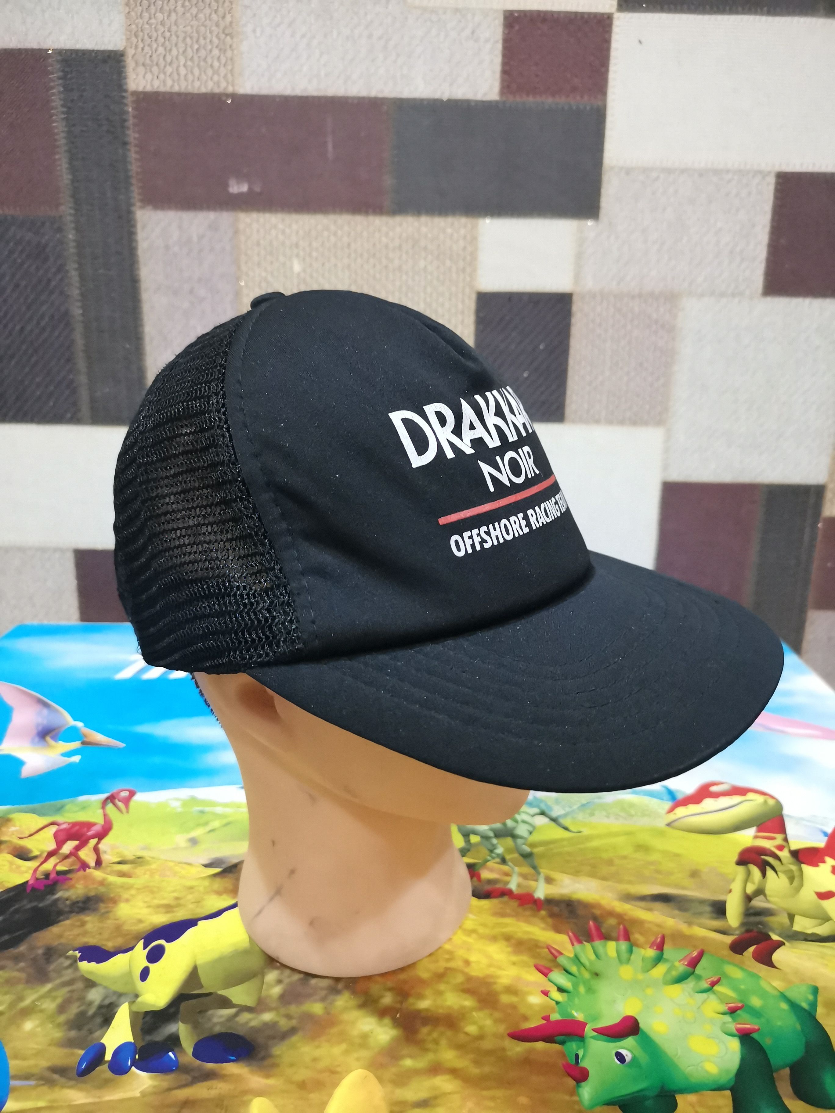 Vintage Vintage Trucker Hats Drakkar Noir Offshore Racing Team Size ONE SIZE - 3 Thumbnail