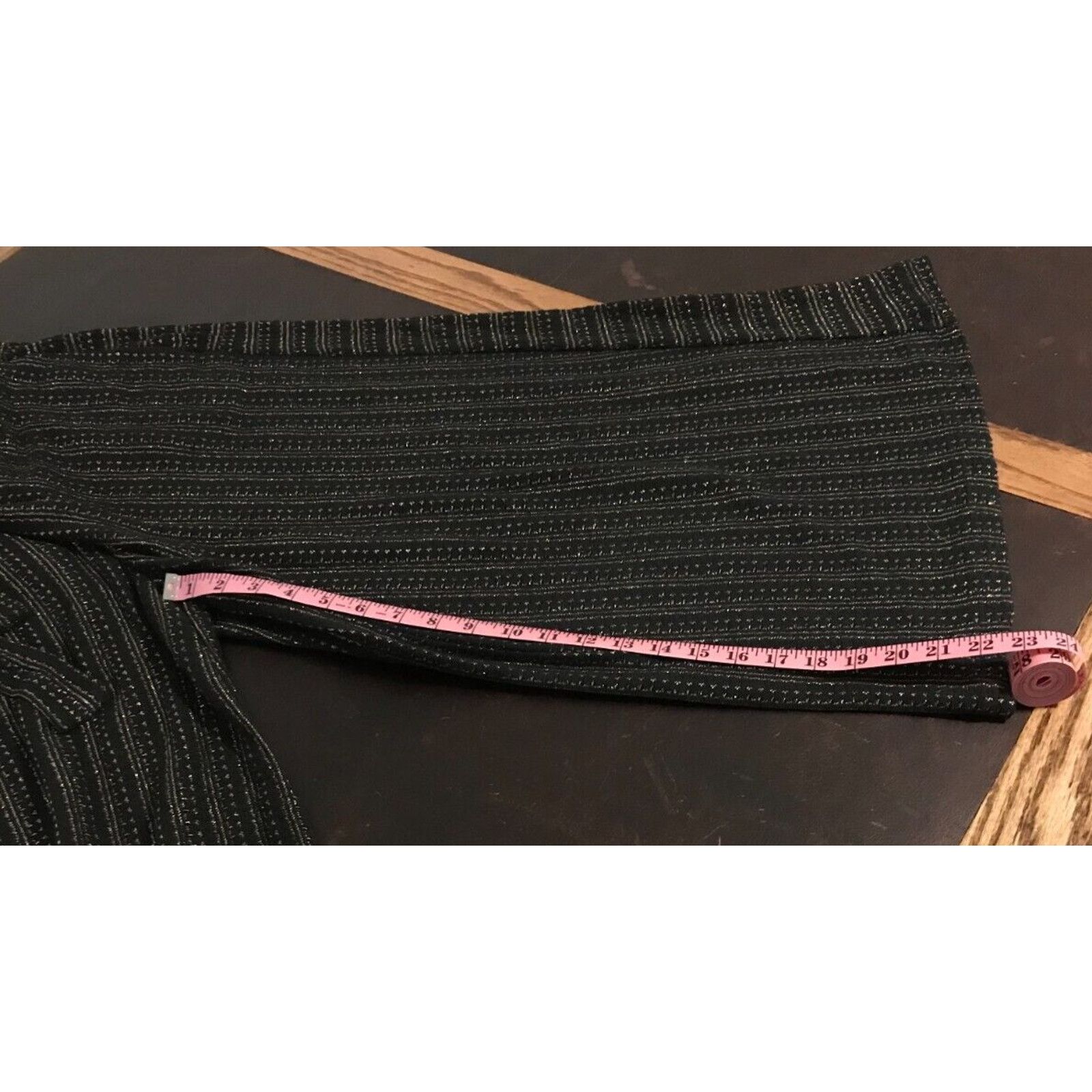 Anthropologie Anthropologie Eva Franco Black Wide Leg Blake Wrap Cropped Size 26" / US 2 / IT 38 - 4 Thumbnail