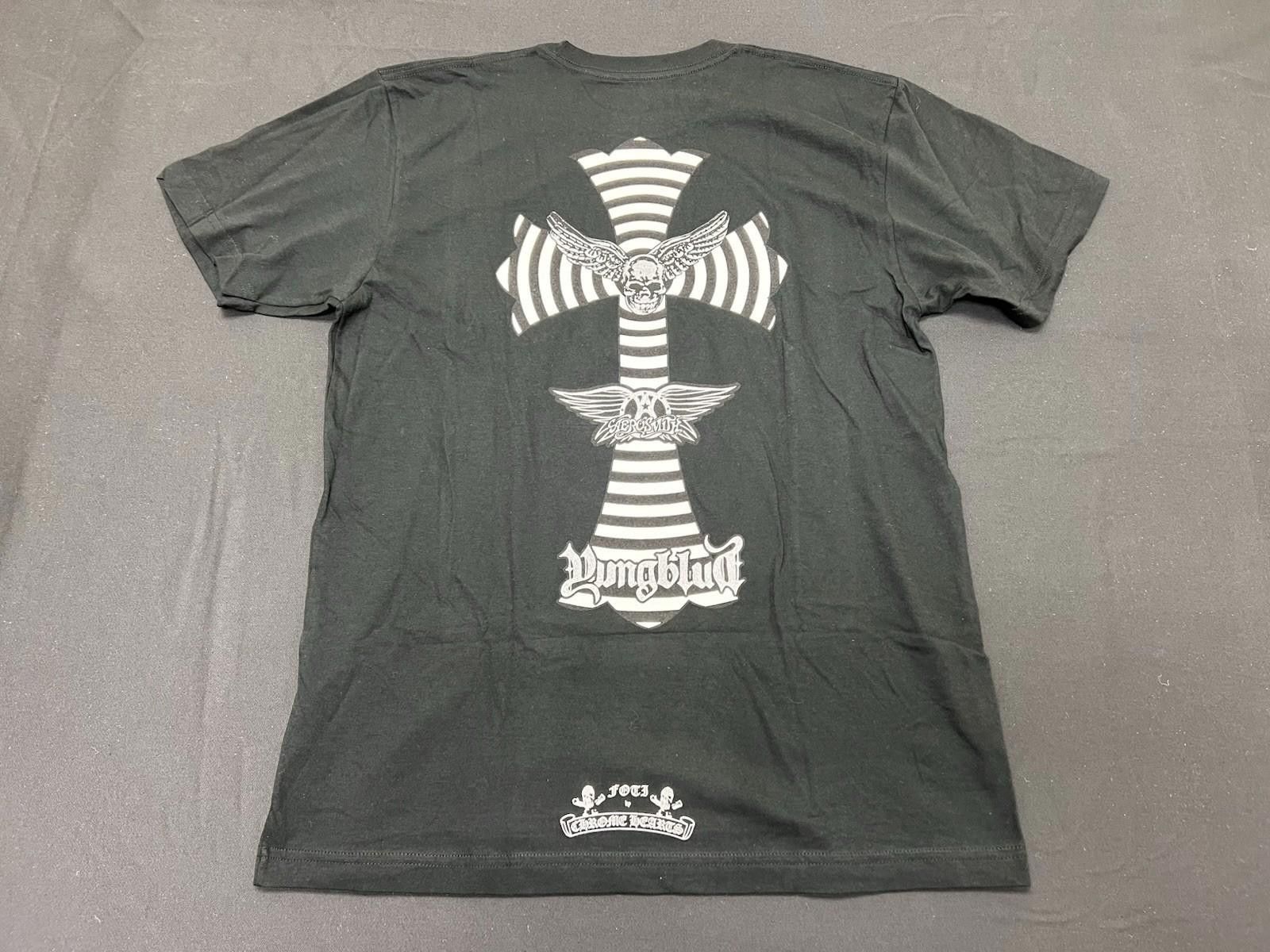 Chrome Hearts Chrome Hearts Foti x Aerosmith Tee Large L Size US L / EU 52-54 / 3 - 12 Thumbnail