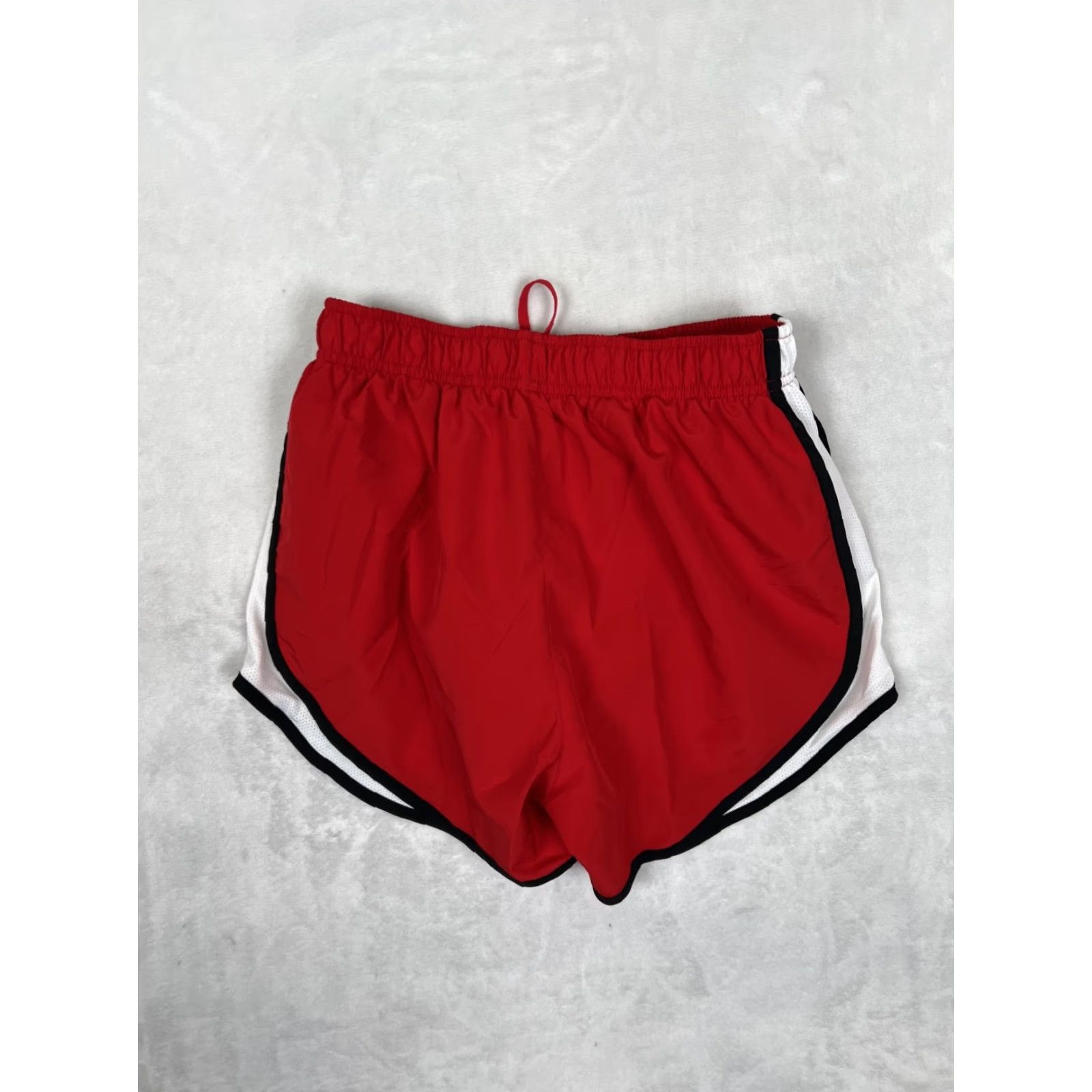 Nike Nike Dri-Fit Running Shorts Women’s Size Small Red Swoosh Gym Athletic Size 28" / US 6 / IT 42 - 7 Thumbnail