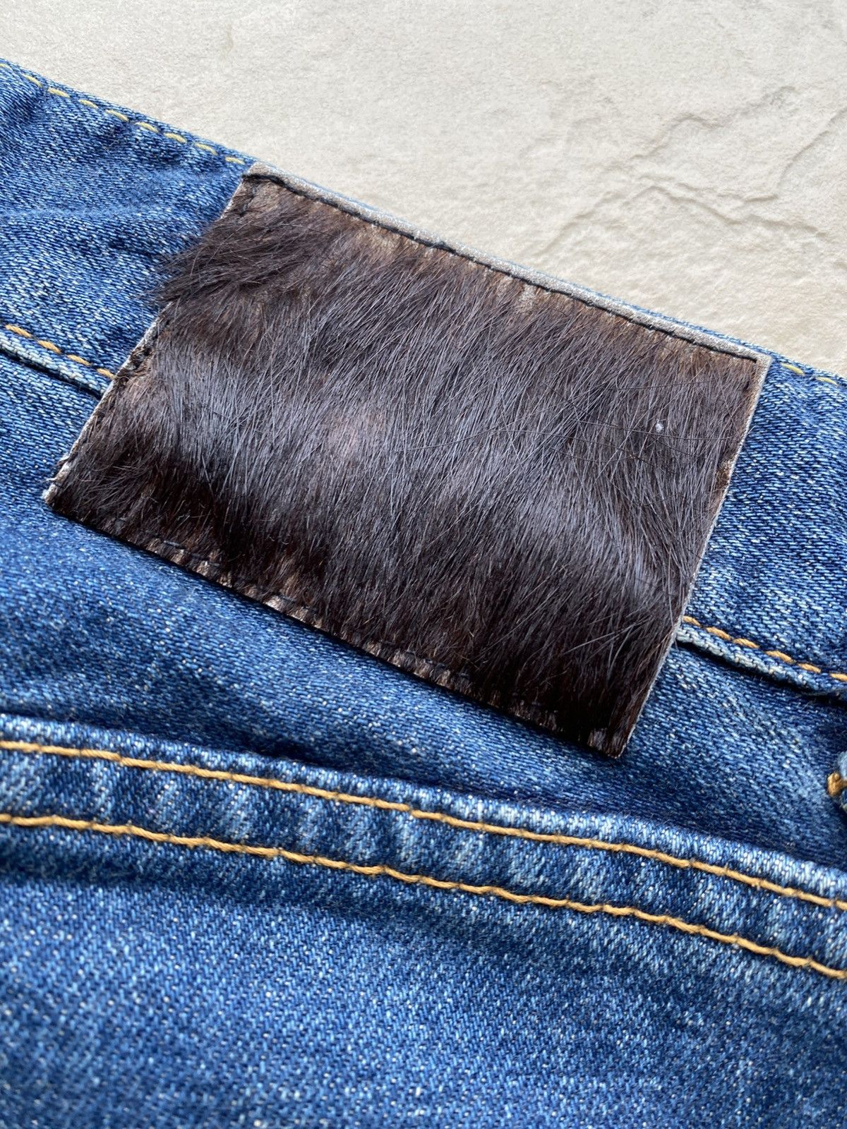 If Six Was Nine × Japanese Brand × Le Grande Bleu (L.G.B.) Osep pati flared jeans selvedge jeans Size US 33 - 12 Thumbnail