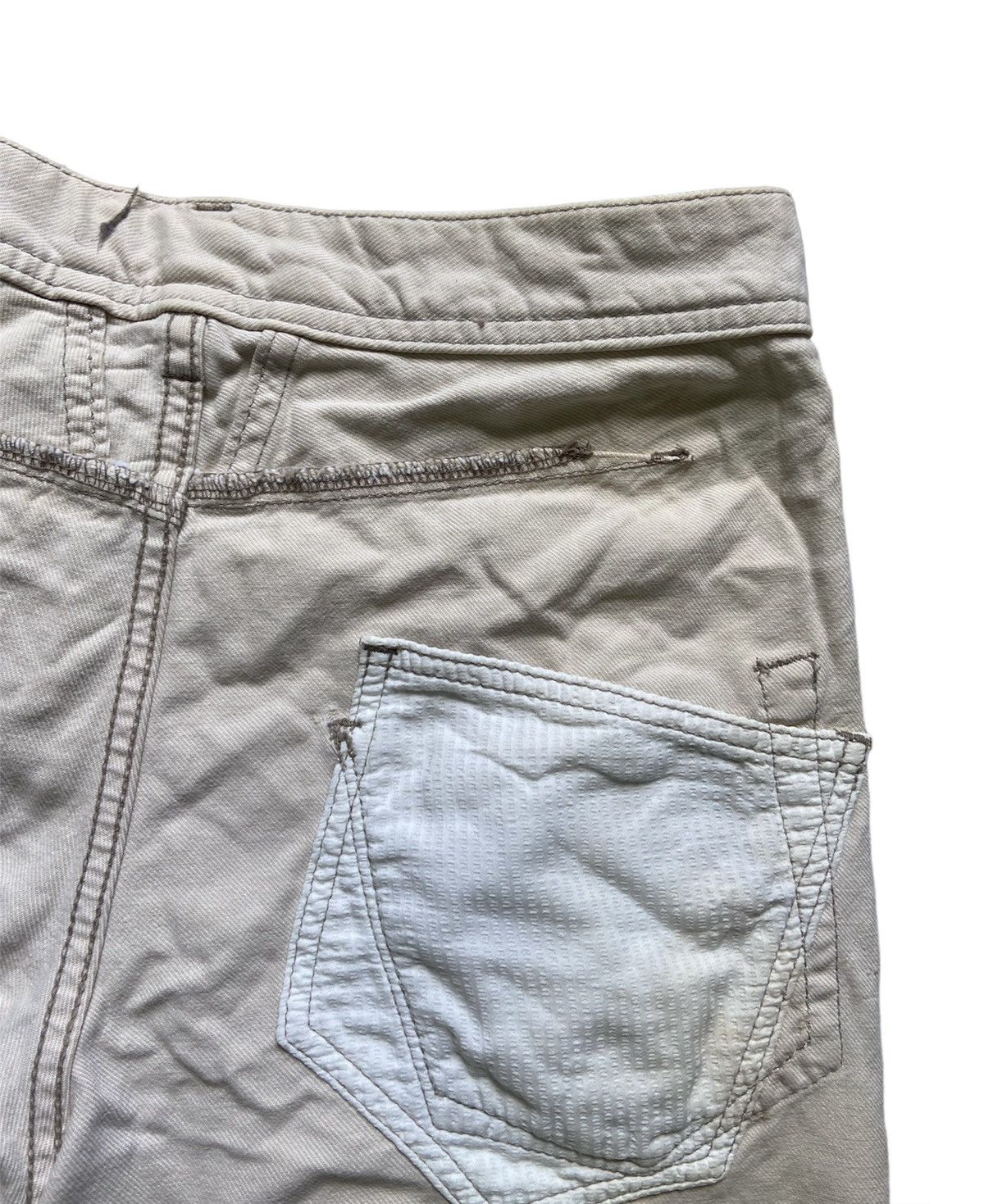 Le Grande Bleu (L.G.B.) × Marithe + Francois Girbaud Vintage 90’s Marithe Francois Girbaud Reversible Short Pants Size US 32 / EU 48 - 8 Thumbnail