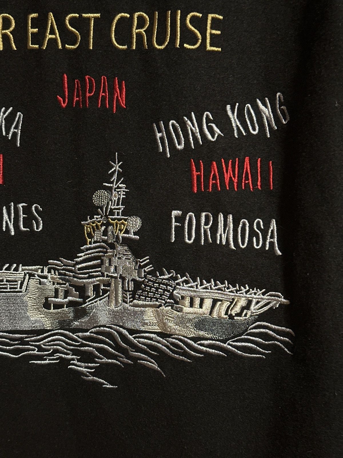 Schott Schott USS Midway Navy Patch Wool Shirt Size US M / EU 48-50 / 2 - 8 Thumbnail