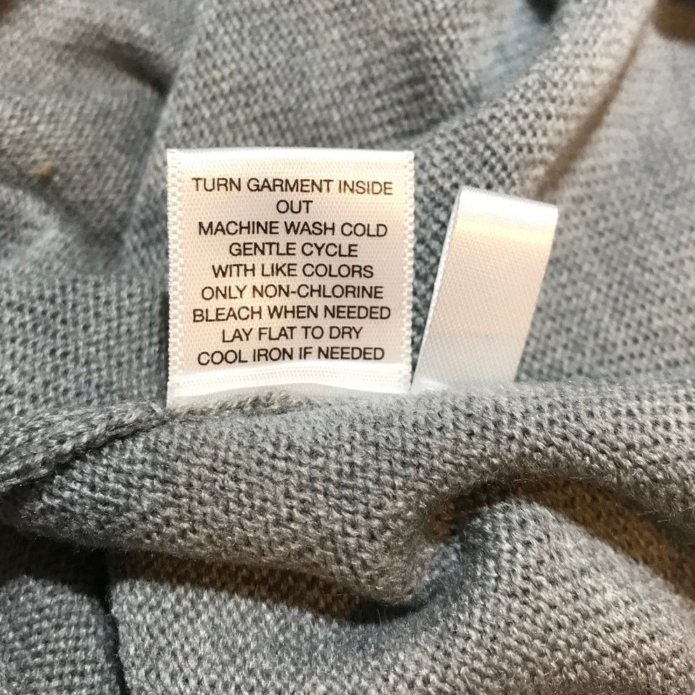 Other NWT NY&C Gray Black Striped Scoop Neck Poncho One Size Size ONE SIZE - 5 Thumbnail