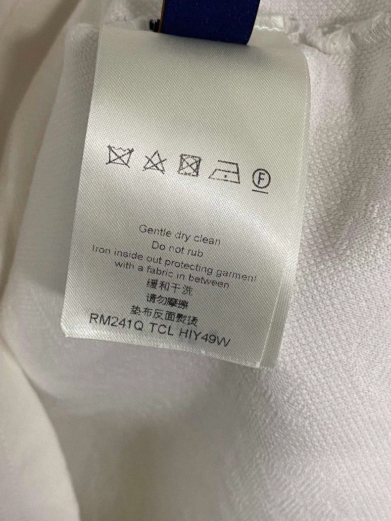Louis Vuitton Louis Vuitton White Short Sleeve T-shirt-2505 Size US XXL / EU 58 / 5 - 6 Thumbnail