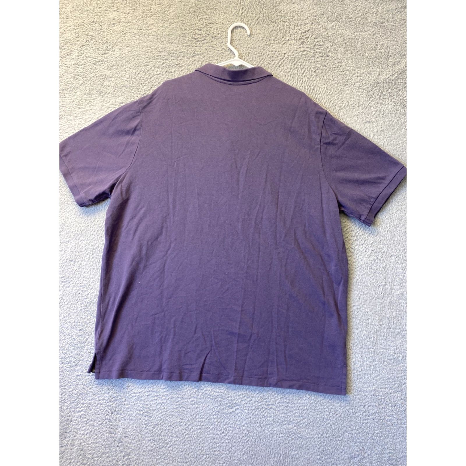Eddie Bauer Eddie Bauer Polo Shirt Mens 3XLT Tall Lavender Slim Fit Button Collared 95-21 Size US XXL / EU 58 / 5 - 8 Thumbnail