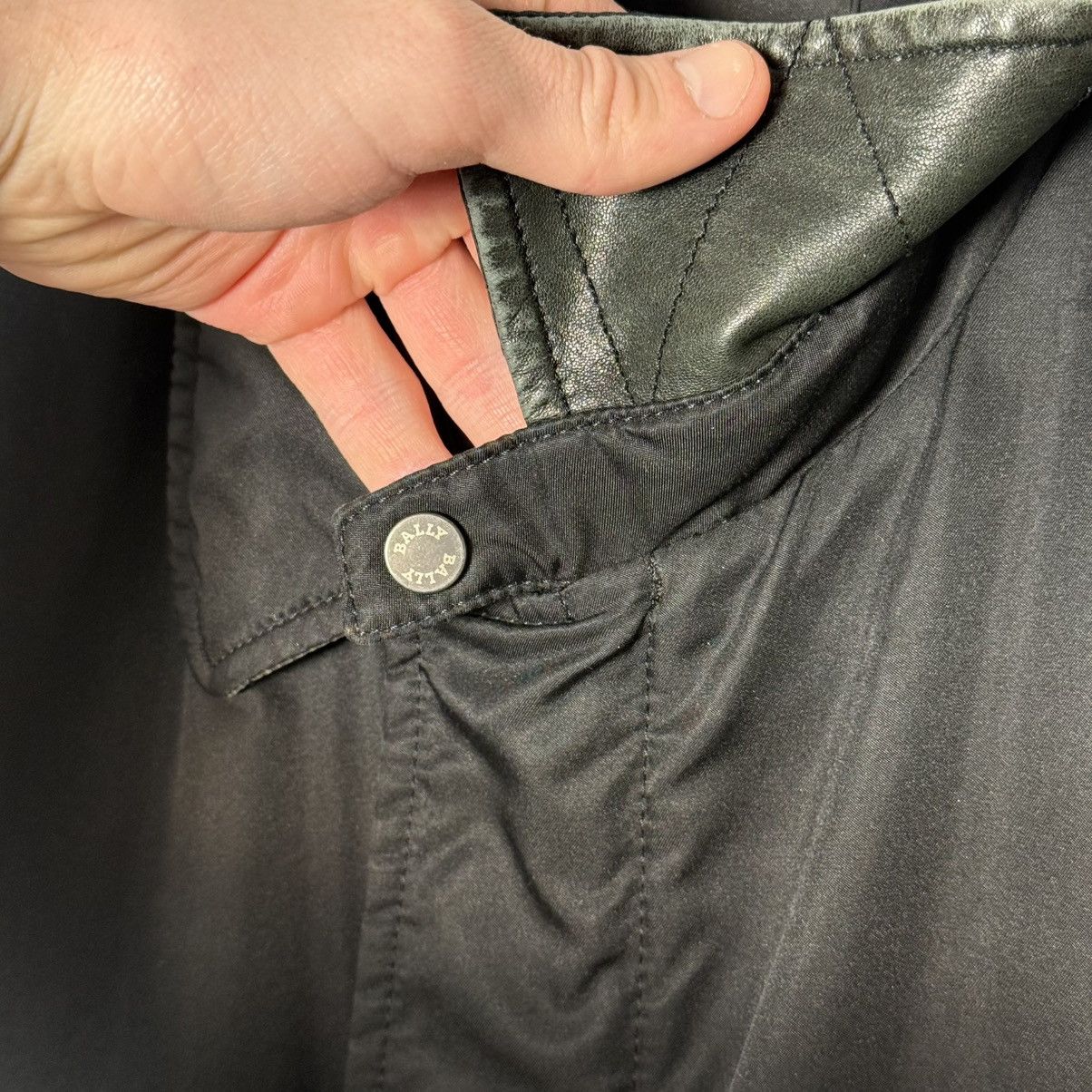Bally Bally Vintage Mens Black Bomber Size US M / EU 48-50 / 2 - 7 Thumbnail