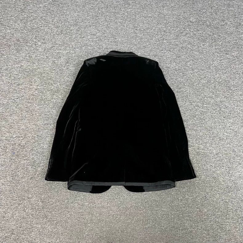 Yves Saint Laurent saint laurent Velvet smoking blazer 2503-Nextarrow Size XS / US 0-2 / IT 36-38 - 2 Thumbnail