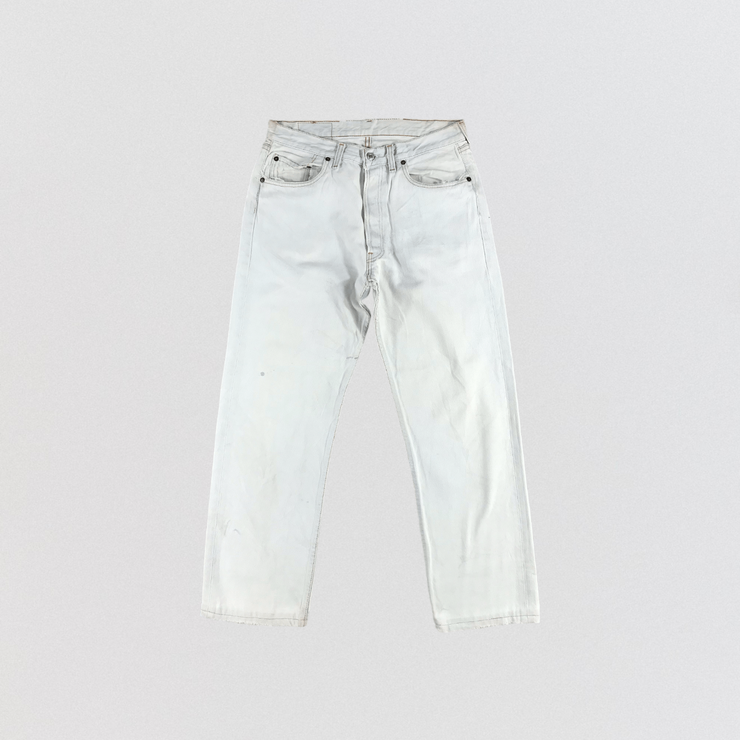 Levi's × Vintage Vintage 90s Light Wash Levis 501 Jeans-JM2525 Size US 32 / EU 48 - 1 Thumbnail