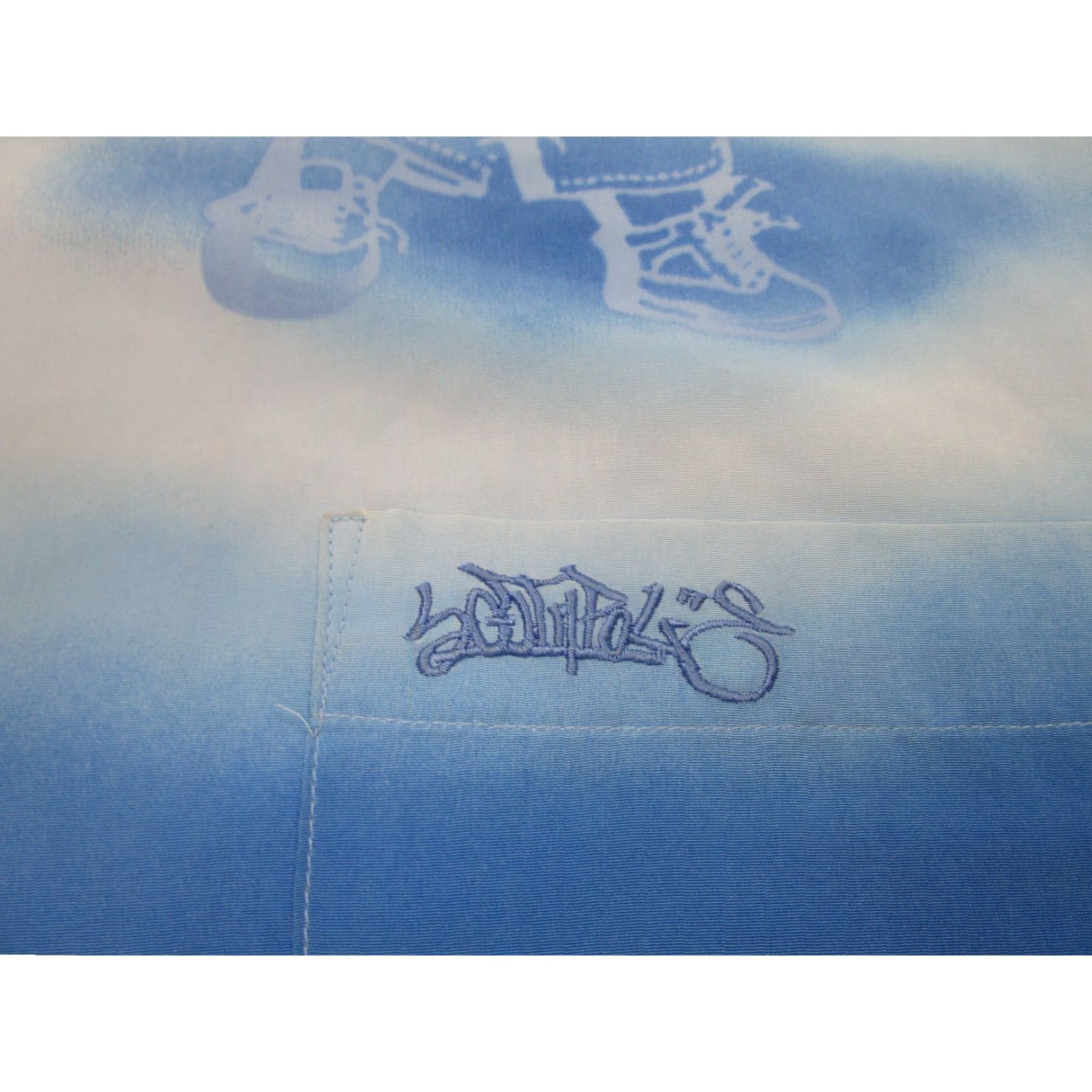 Southpole VINTAGE Southpole Shirt Mens XL Blue All Over Print y2k 2000s Baggy Hip Hop Shirt Size US XL / EU 56 / 4 - 6 Thumbnail