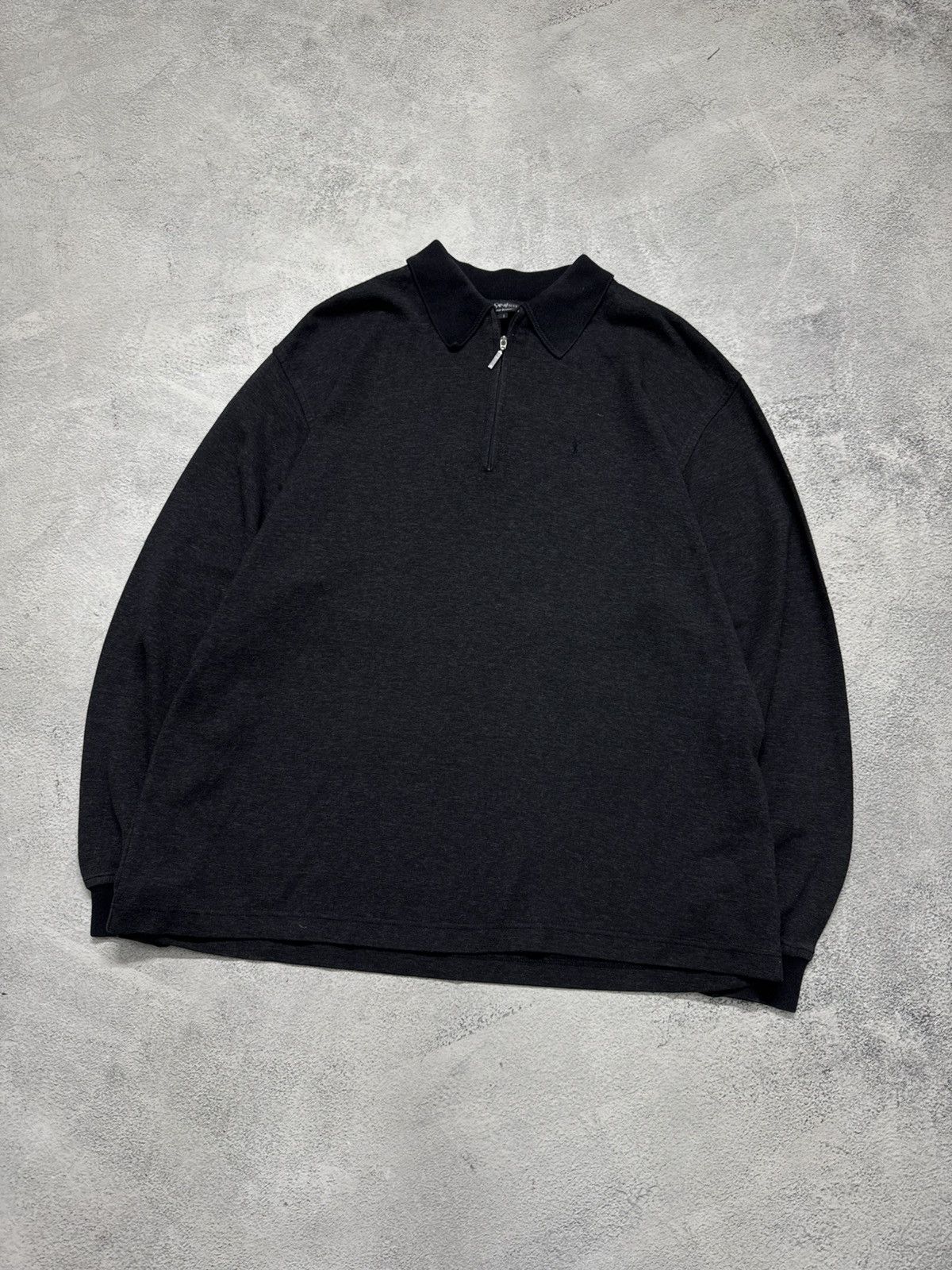 Yves Saint Laurent Vintage Y2k Yves Saint Laurent Print Long Sleeve Size US L / EU 52-54 / 3 - 1 Thumbnail