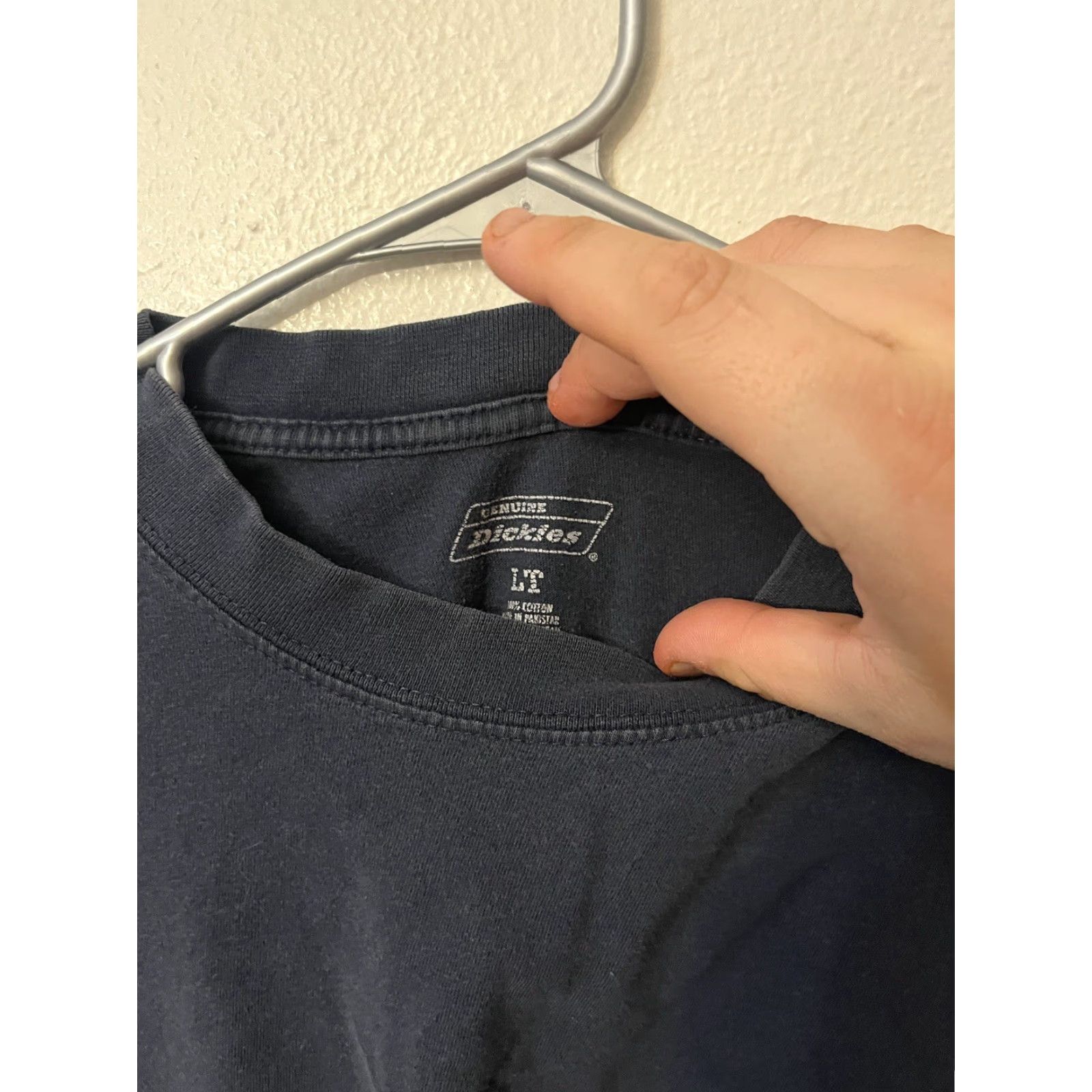 Dickies Dickies Performance Tee T-Shirt Men's LT Black Solid Short Sleeve Relaxed Fit Pocket Vintage: No Size US L / EU 52-54 / 3 - 3 Thumbnail
